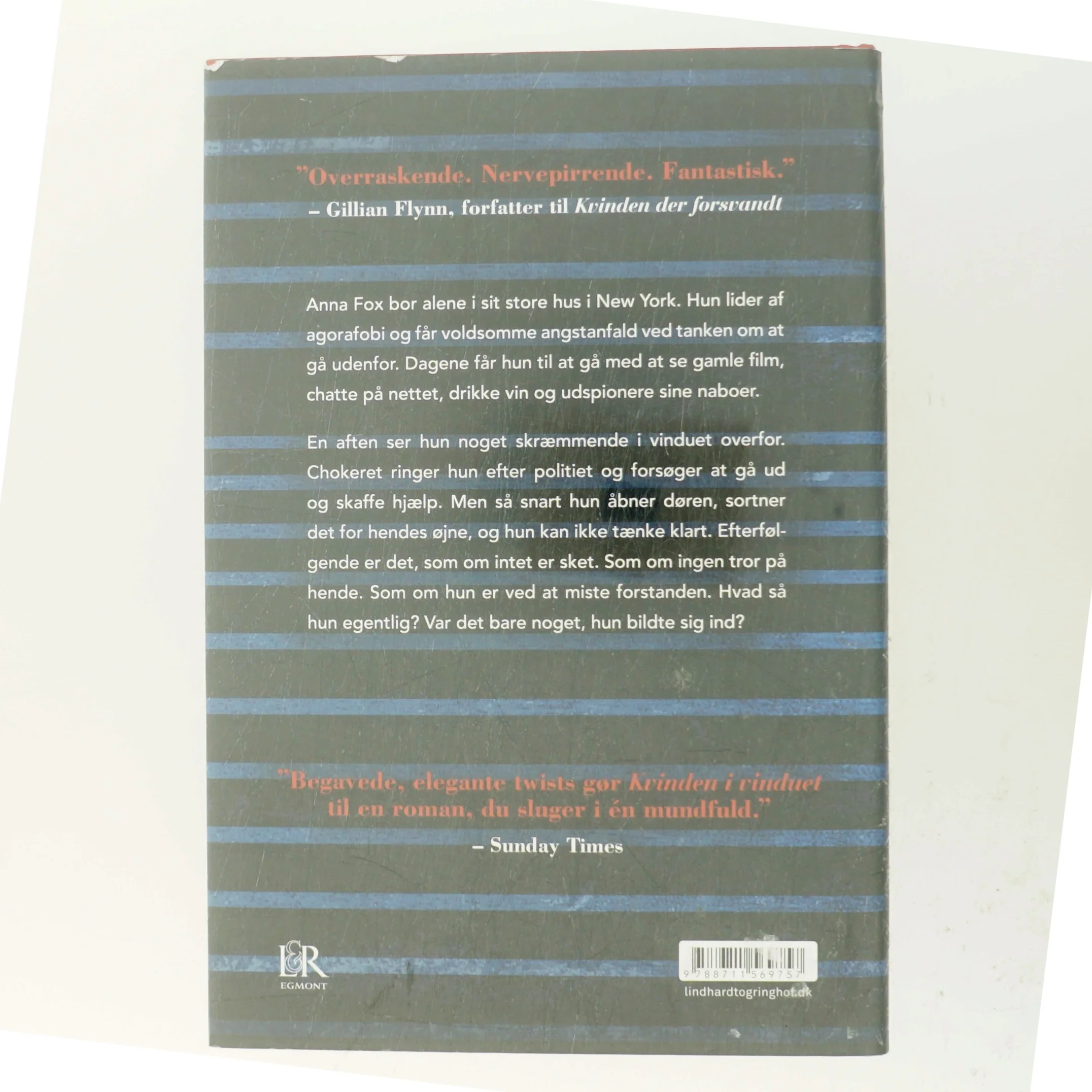 Kvinden i vinduet af A. J. Finn (Bog)