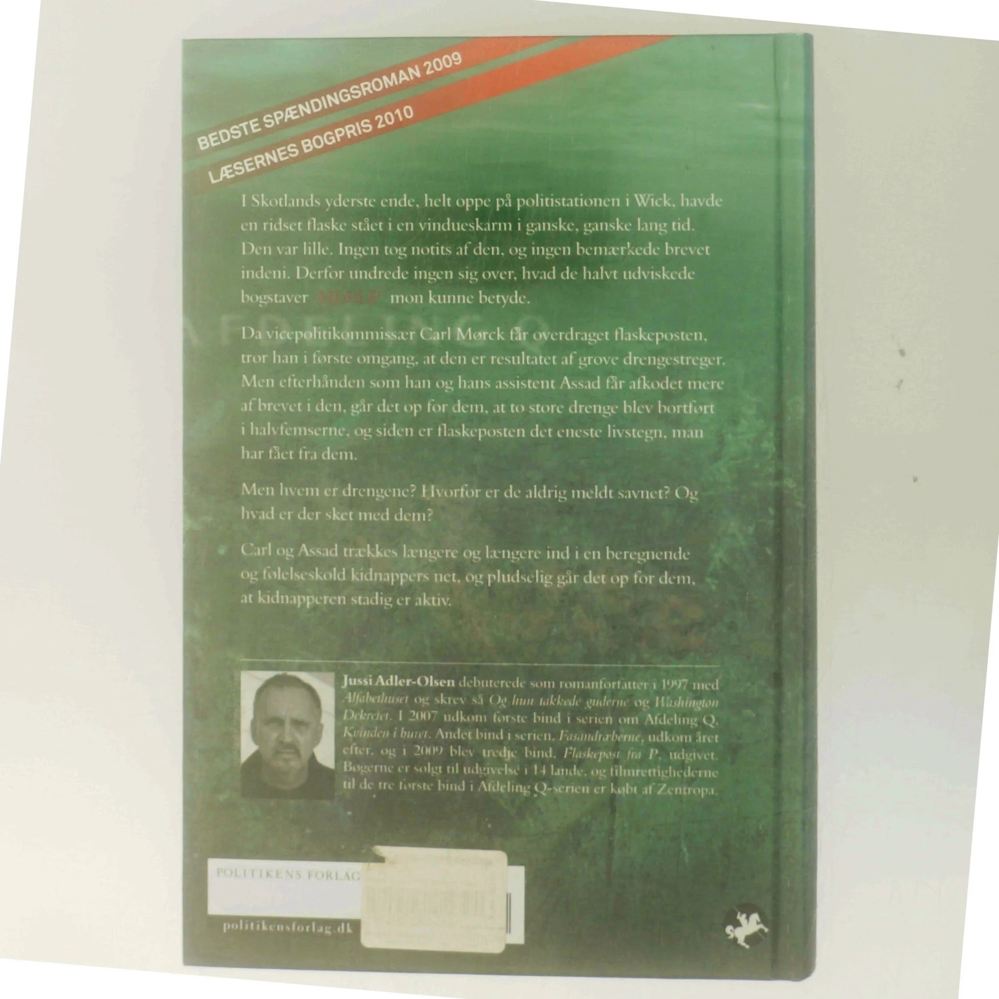 Flaskepost fra P af Jussi Adler-Olsen (Bog)