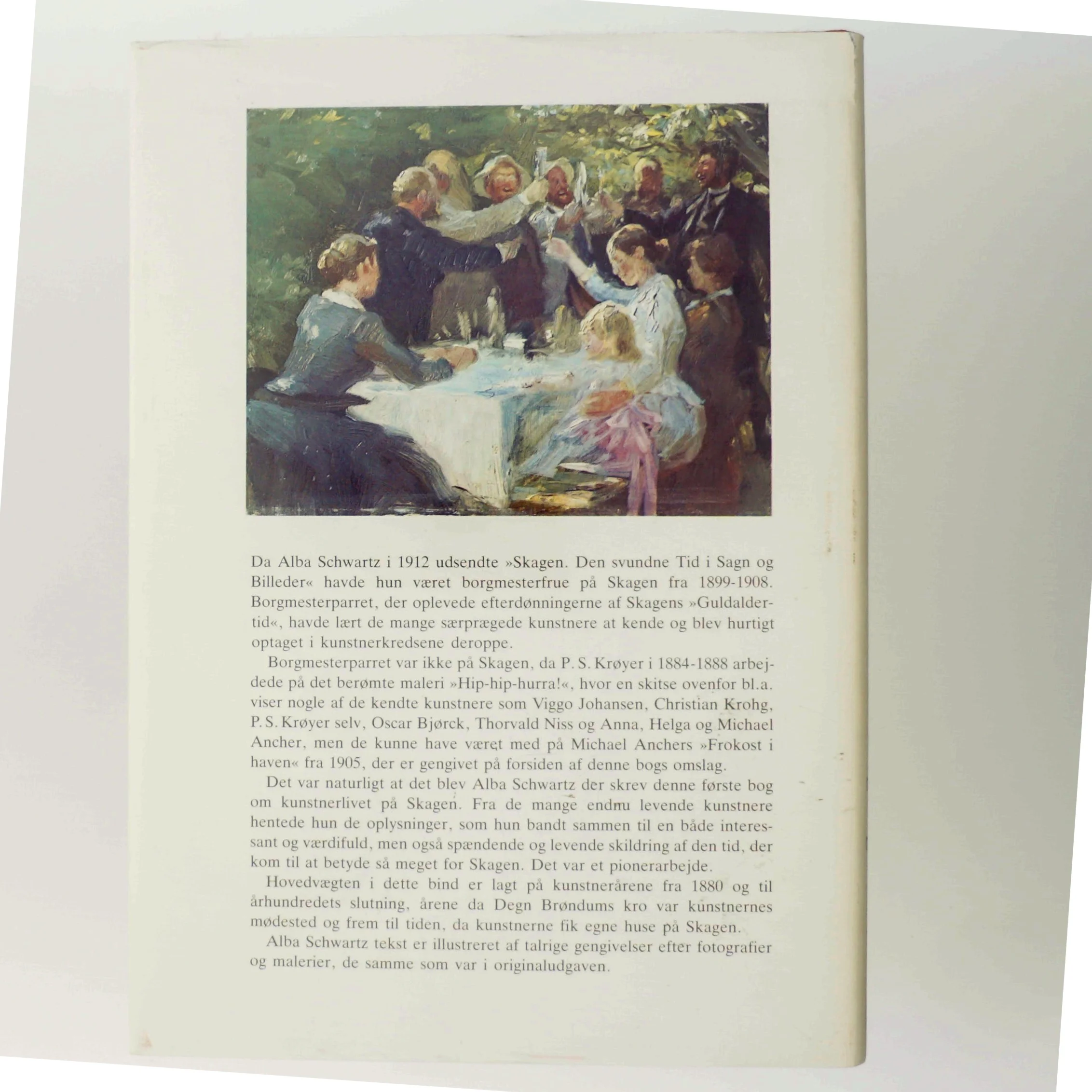 Bog om Skagen af Alba Schwartz fra Carit Andersens Forlag