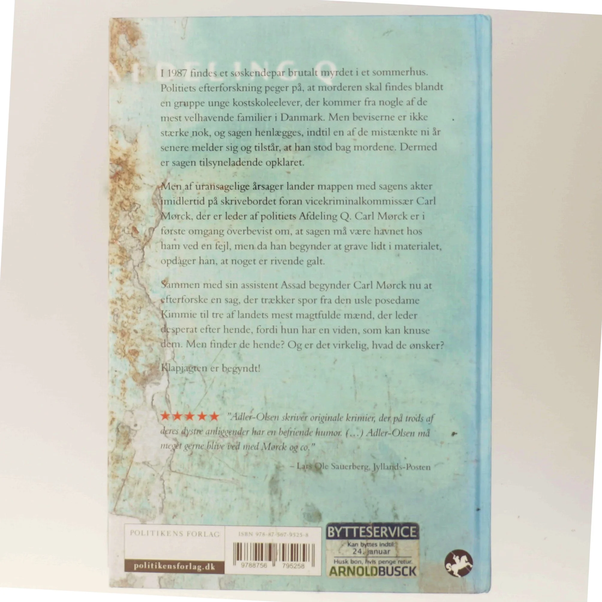 Fasandræberne af Jussi Adler-Olsen (Bog)