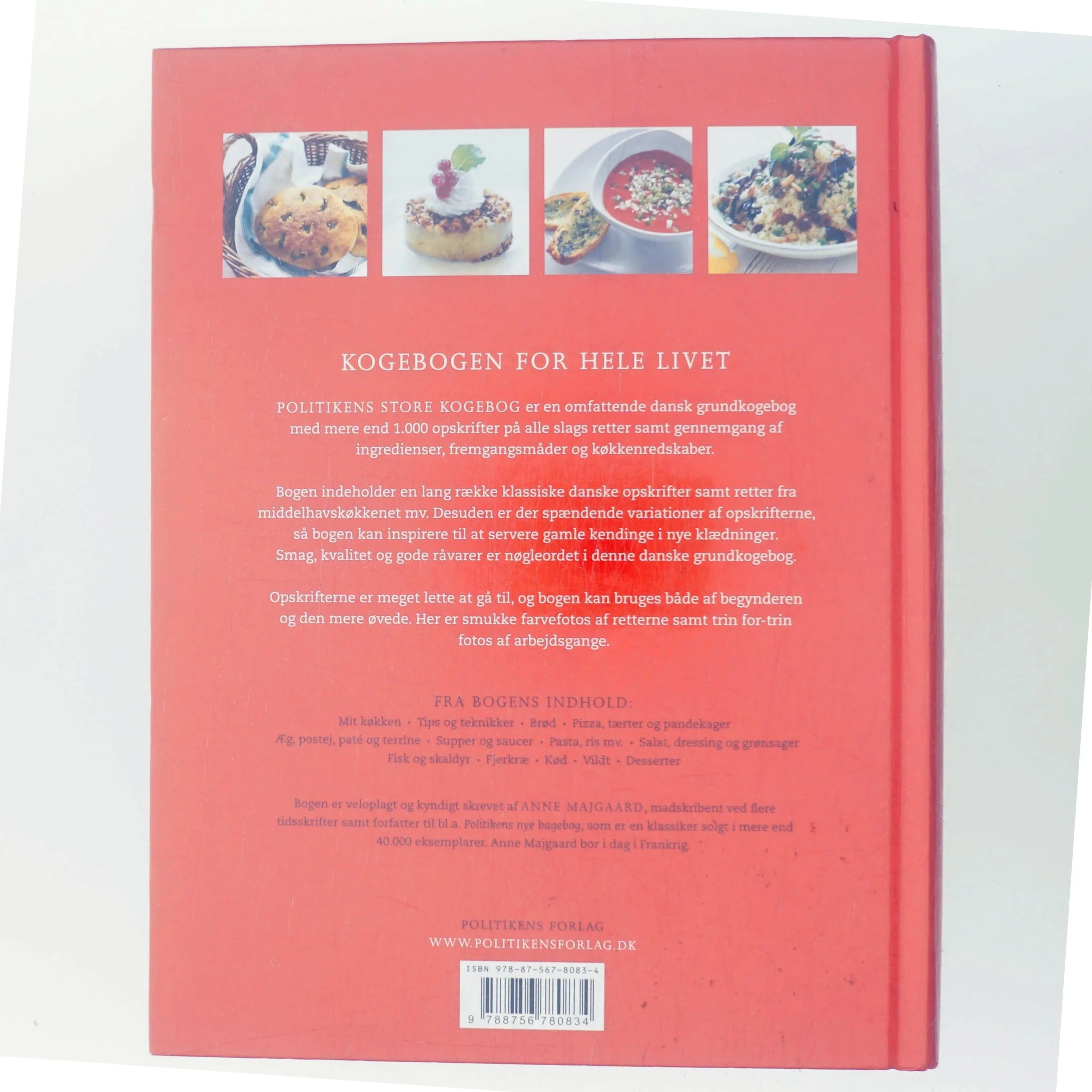 Politikens Store Kogebog af Anne Majgaard (Bog)