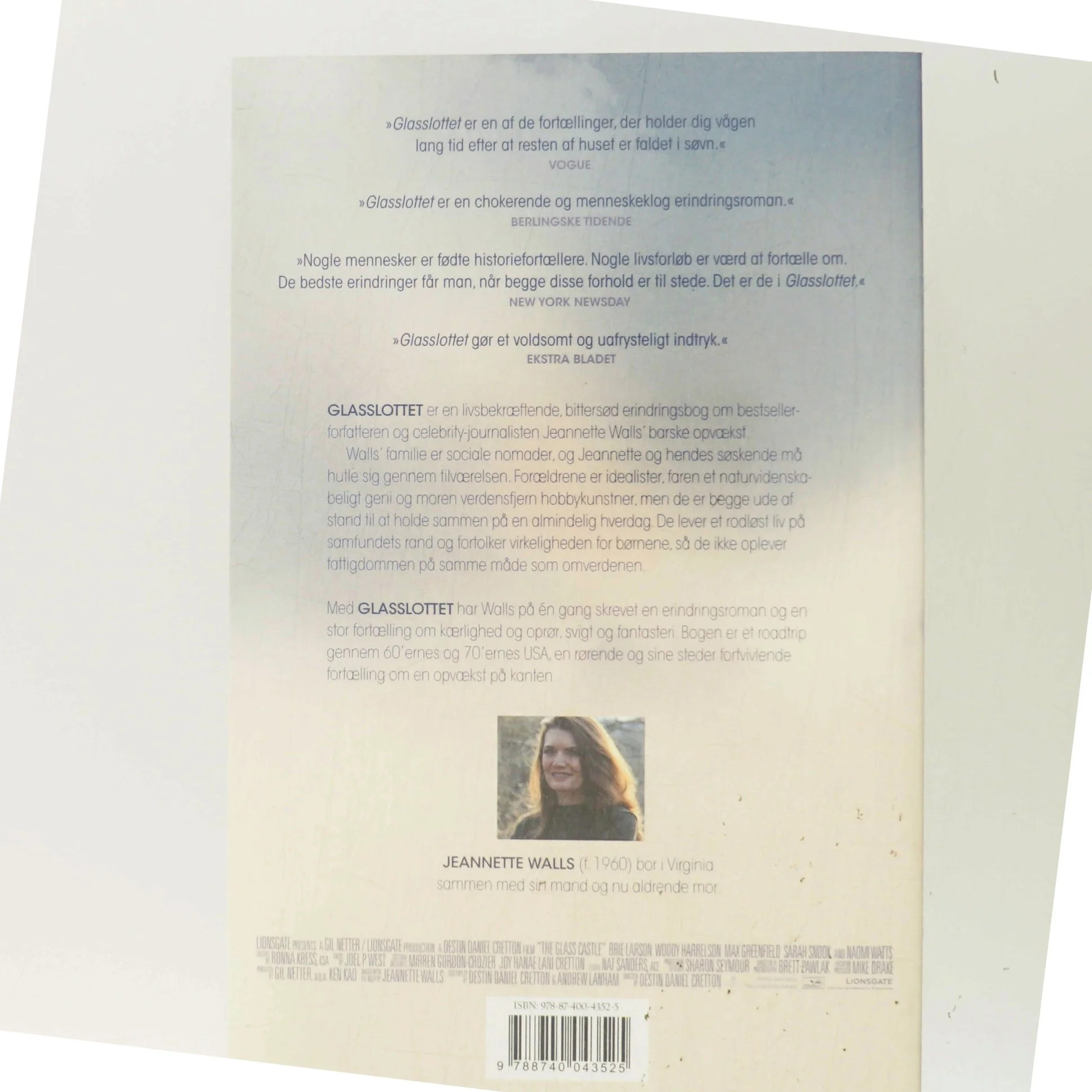 Glasslottet af Jeannette Walls (Bog)