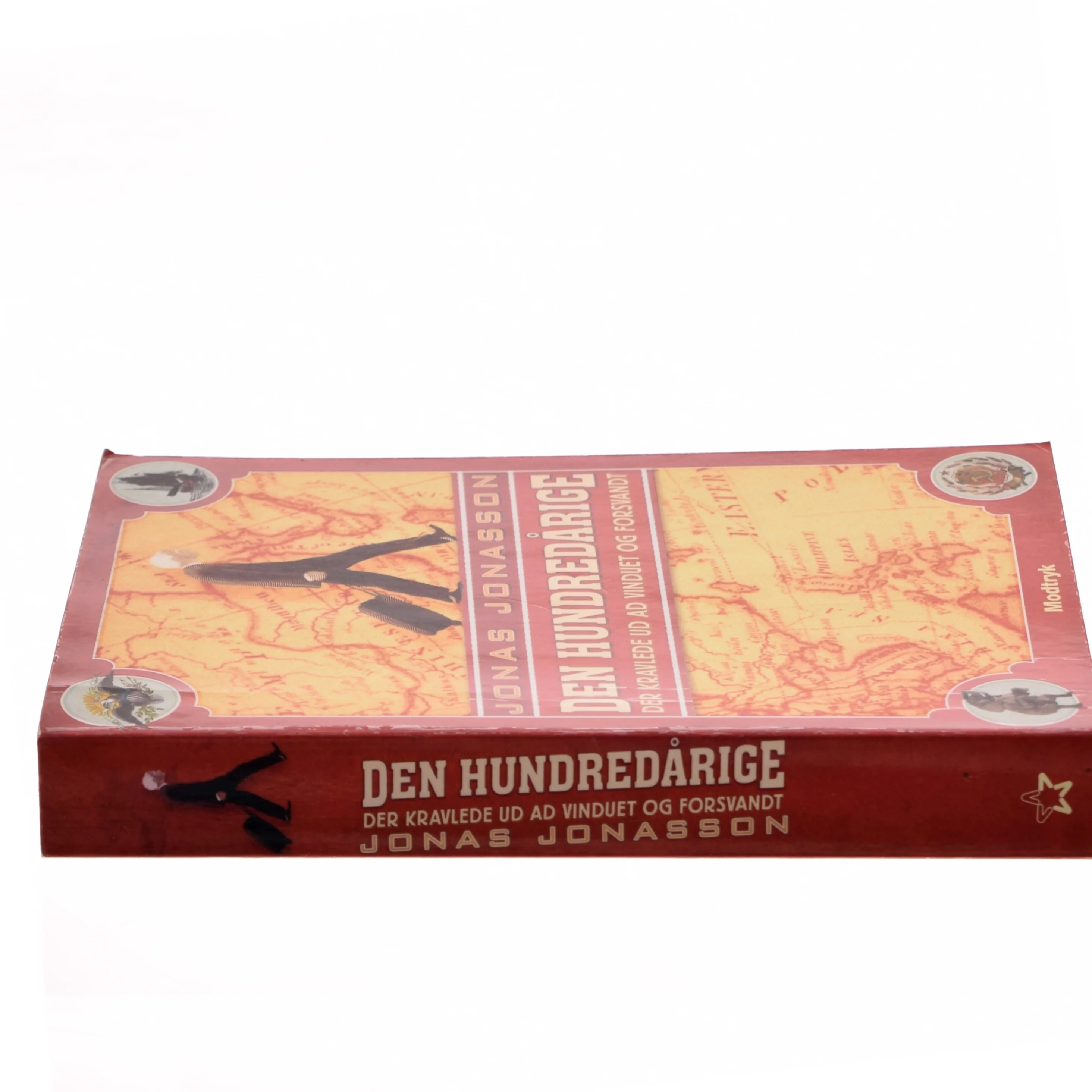 Den hundredårige der kravlede ud af vinduet og forsvandt af Jonas Jonasson (Bog)