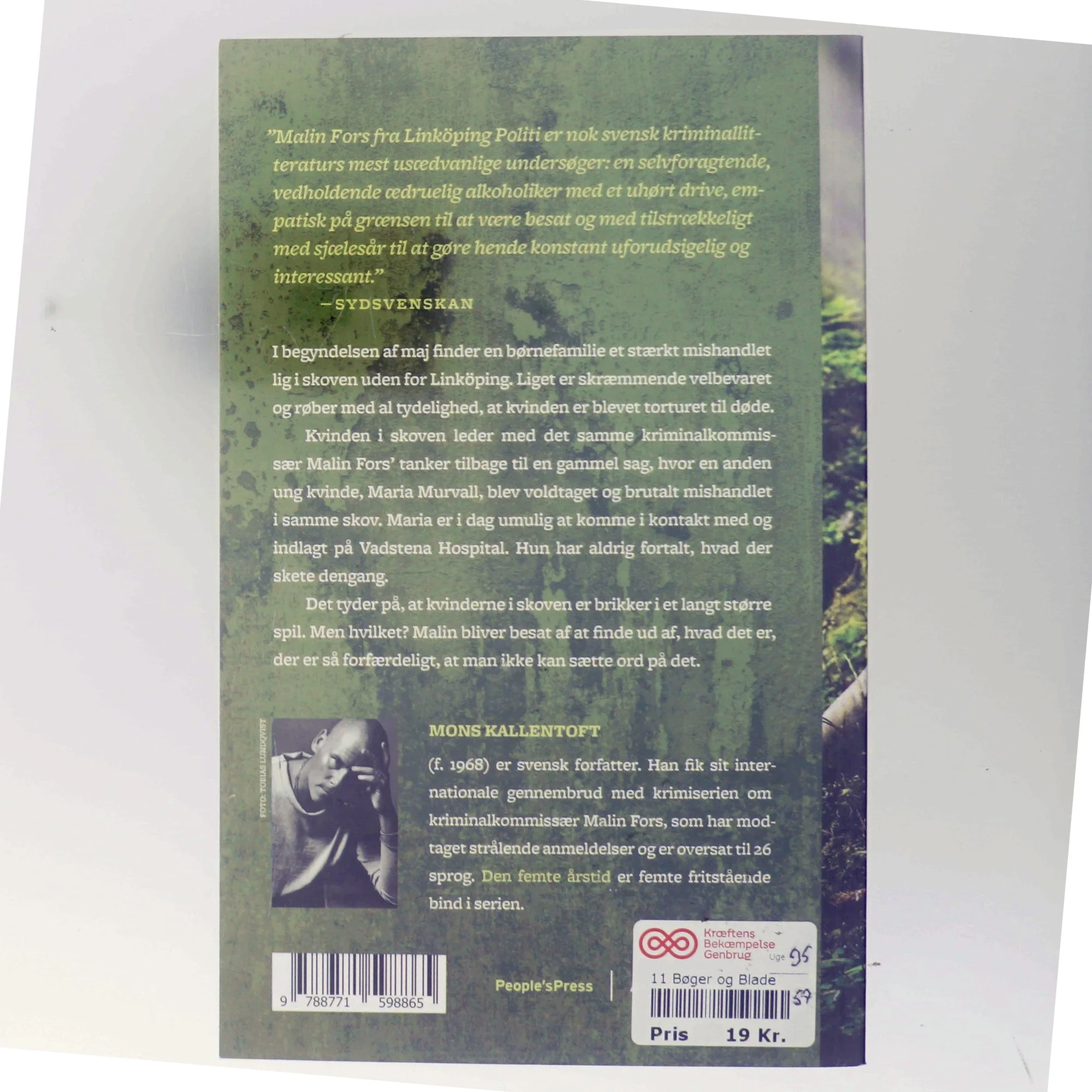 Den femte årstid : kriminalroman af Mons Kallentoft (Bog)