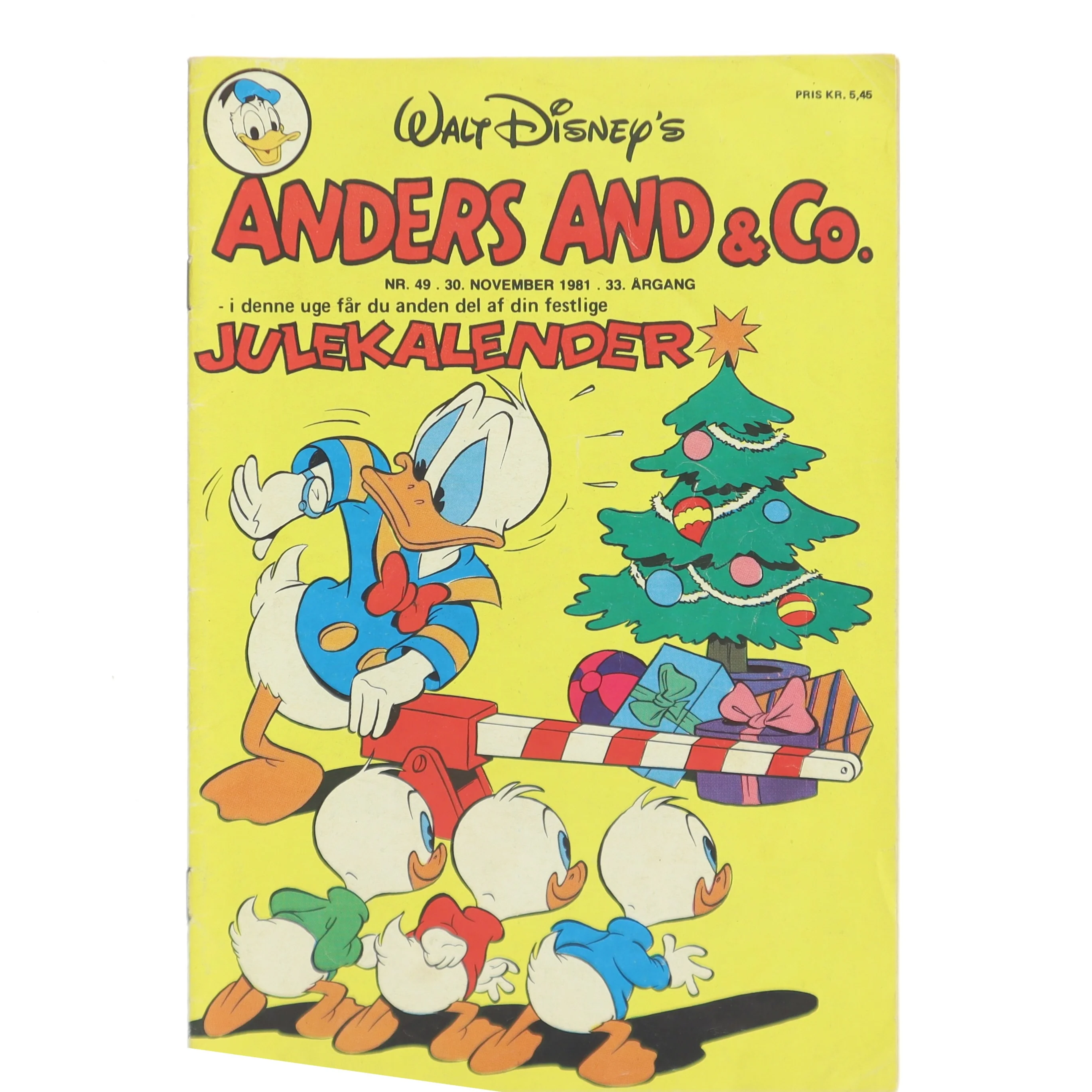 Anders And & Co. Julekalender (Bog)