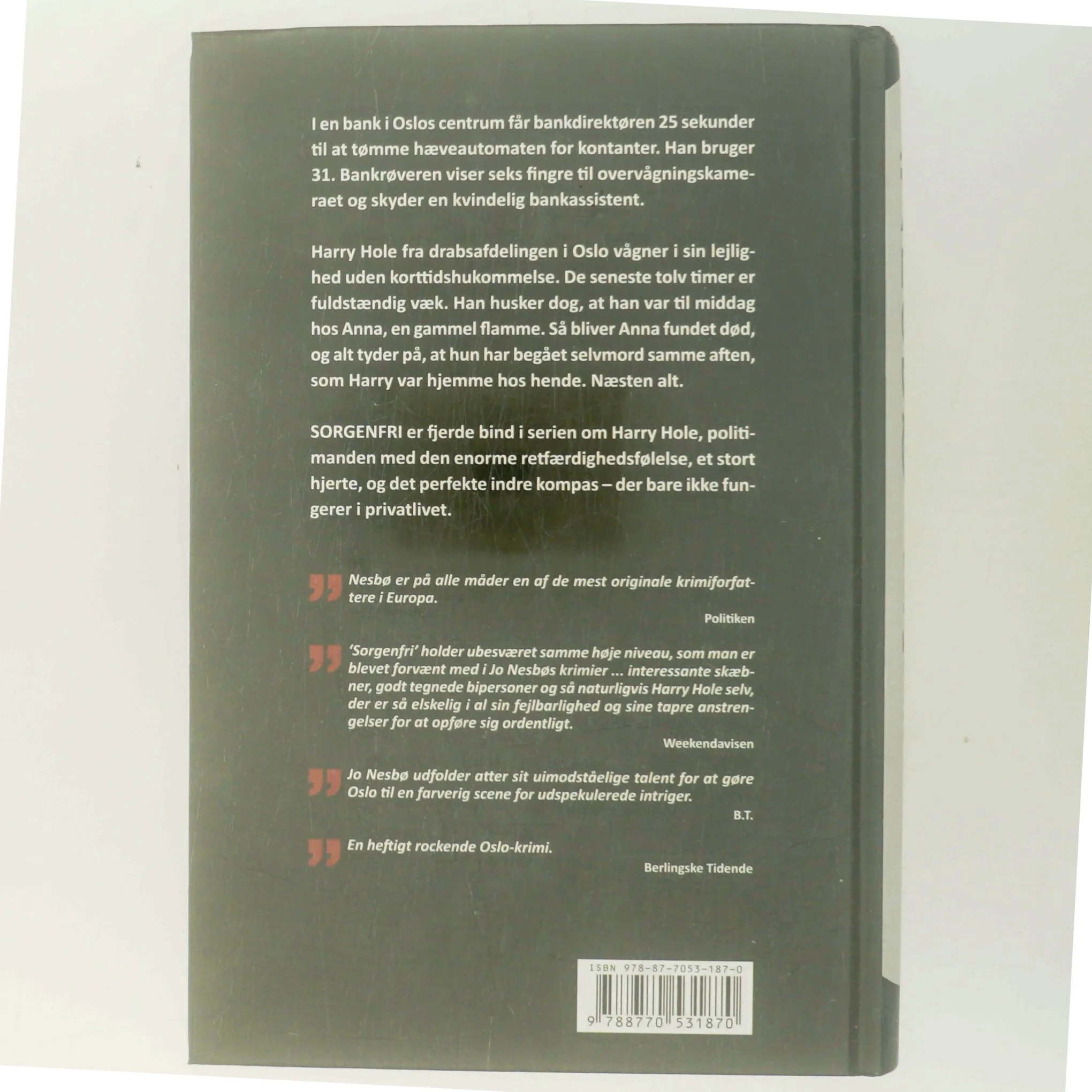 Sorgenfri af Jo Nesbø (Bog)