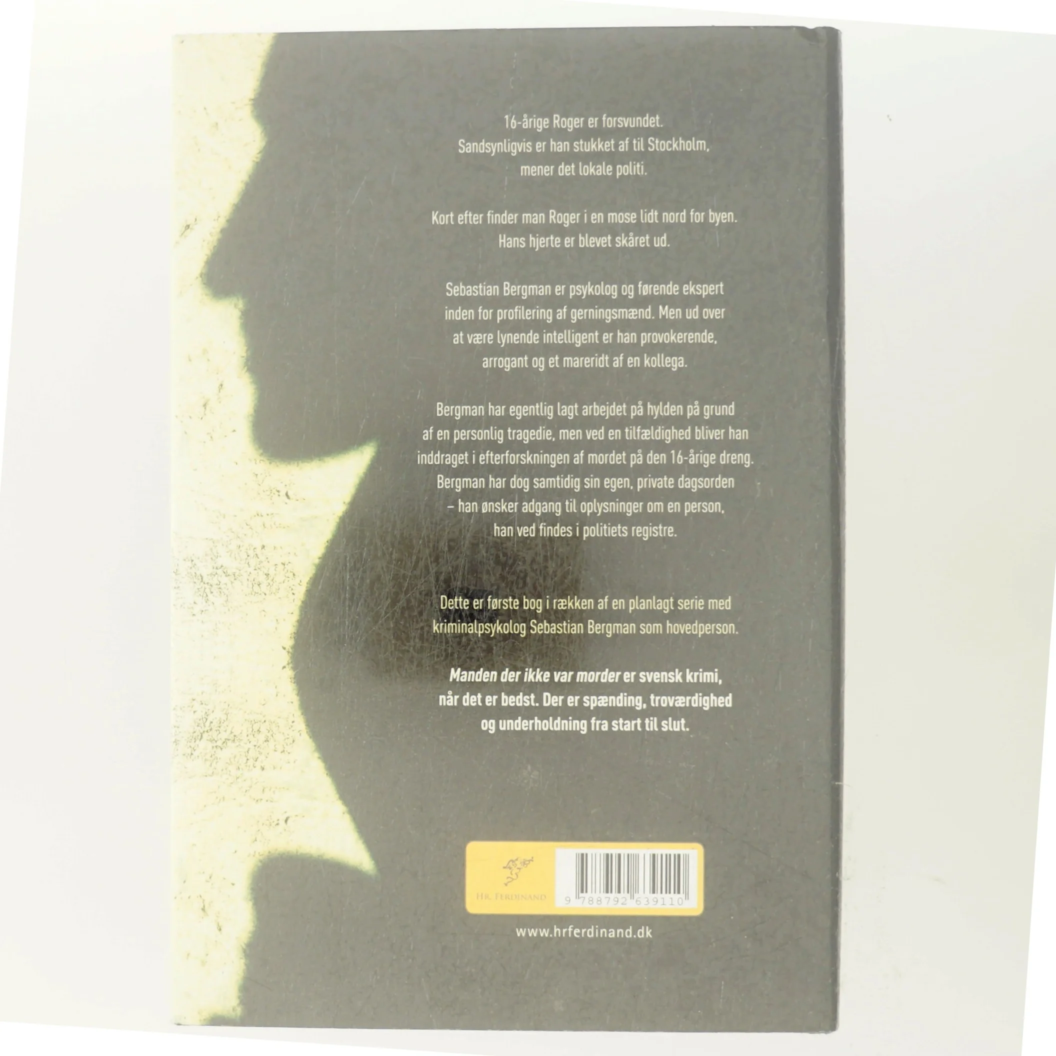 Manden der ikke var morder af Michael Hjorth (f. 1963-05-13) (Bog)