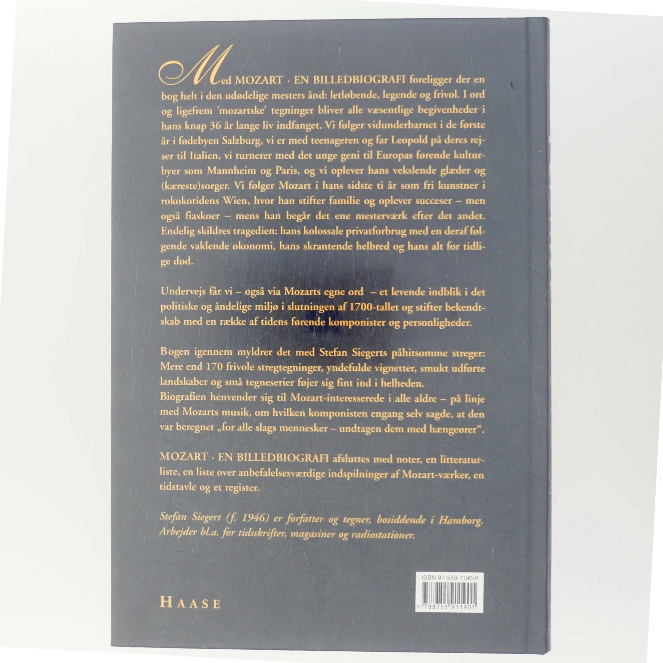 Mozart : en billedbiografi af Stefan Siegert (Bog)