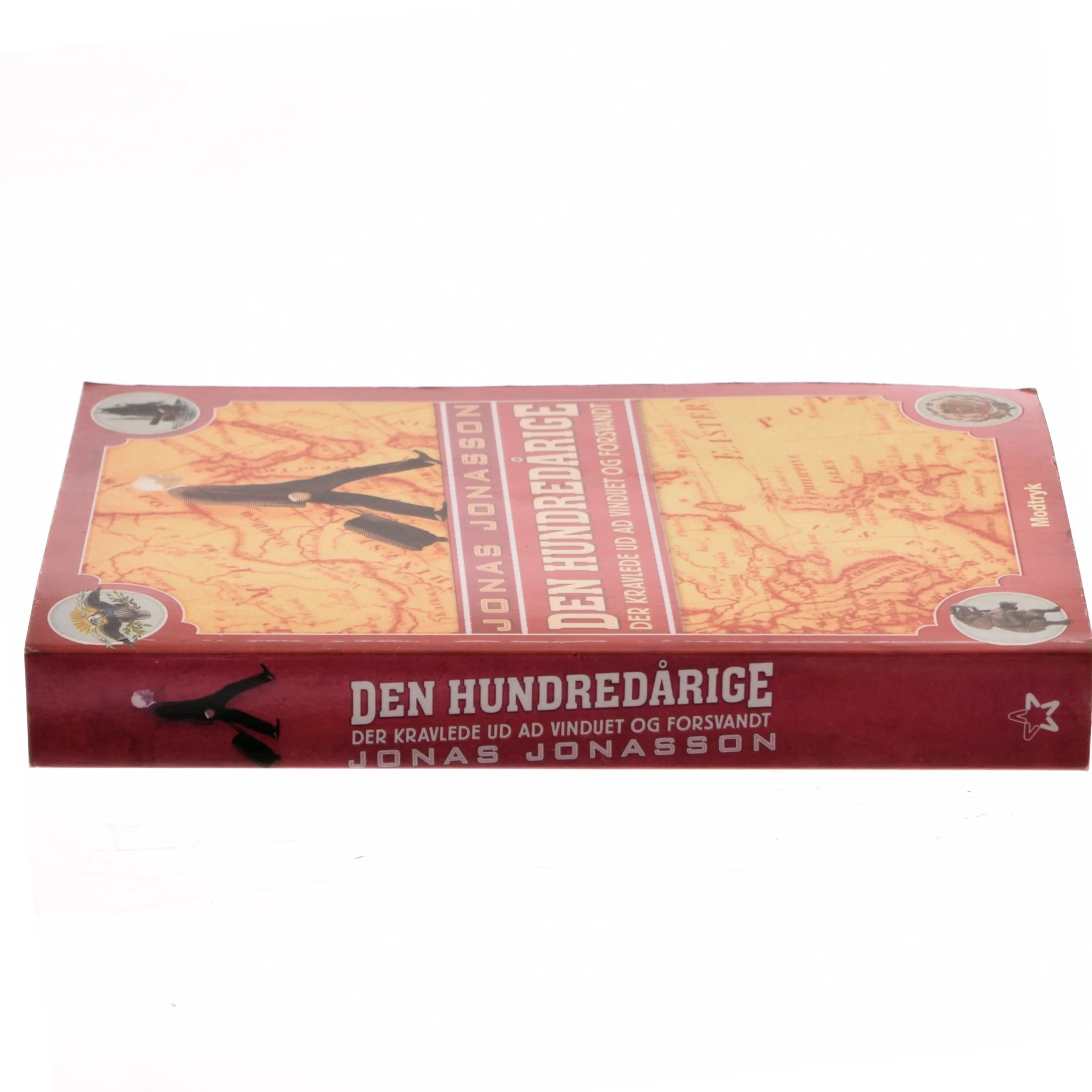 Den hundredårige der kravlede ud af vinduet og forsvandt af Jonas Jonasson (Bog)