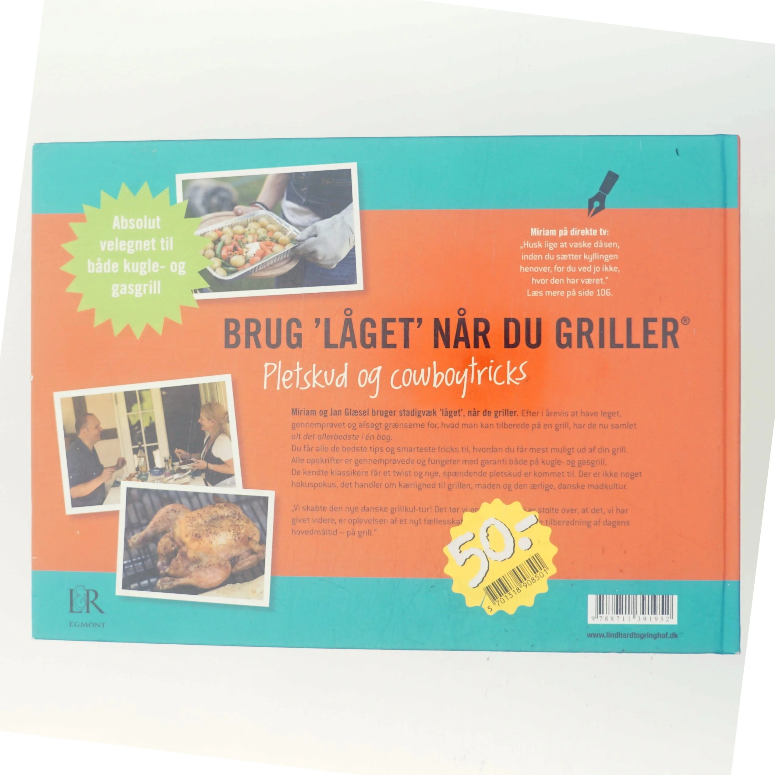 Brug "låget" når du griller - pletskud & cowboytricks af Miriam Glæsel (Bog)