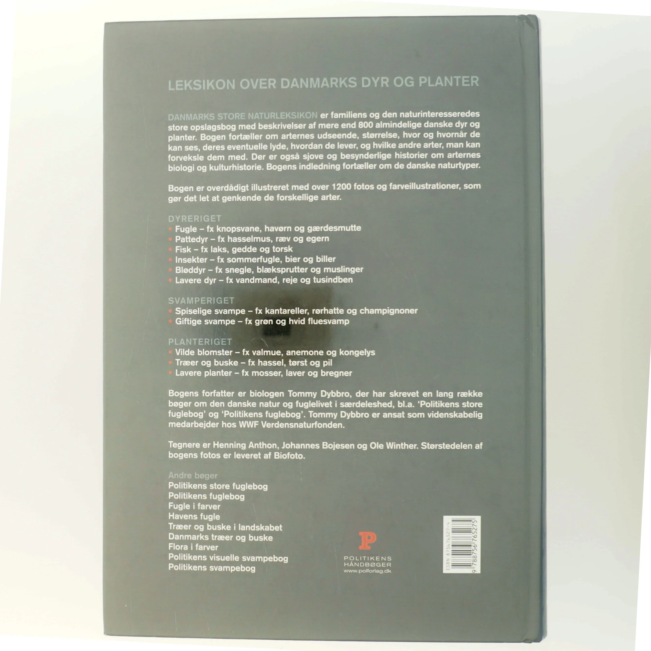 Danmarks store naturleksikon af Tommy Dybbro (Bog)