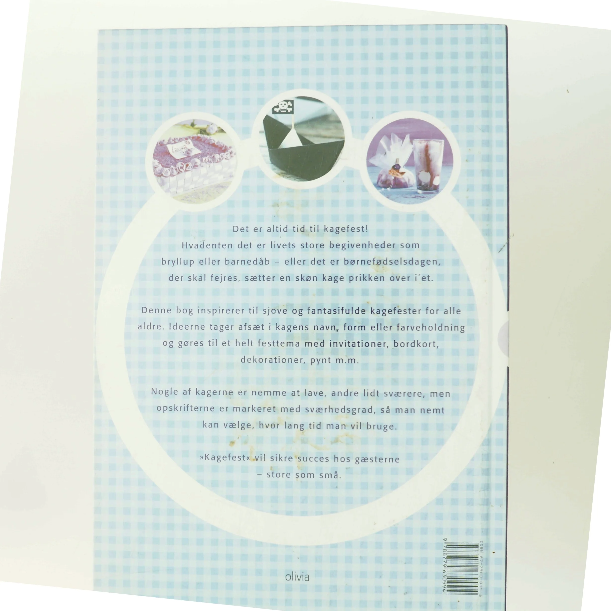 Kagefest : søde ideer til små & store fester af Pia Krøyer (Bog)