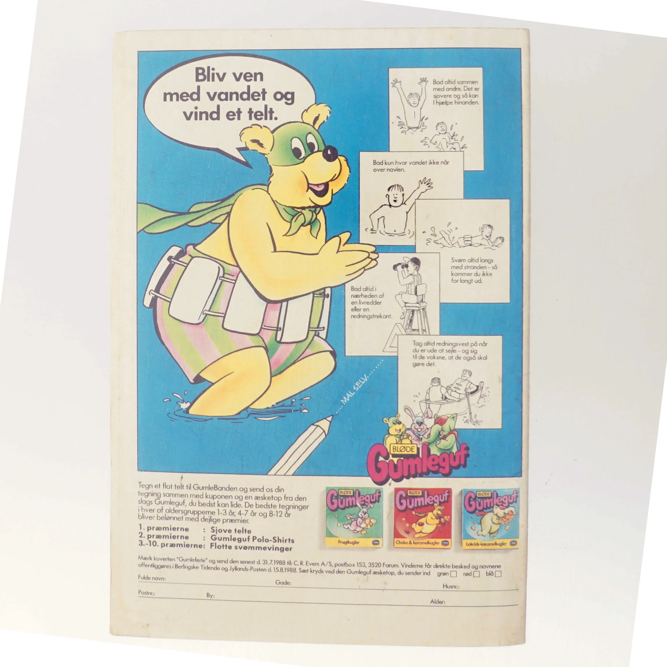 Anders And & Co. Sommer-Ekstra 1988 (Bog)