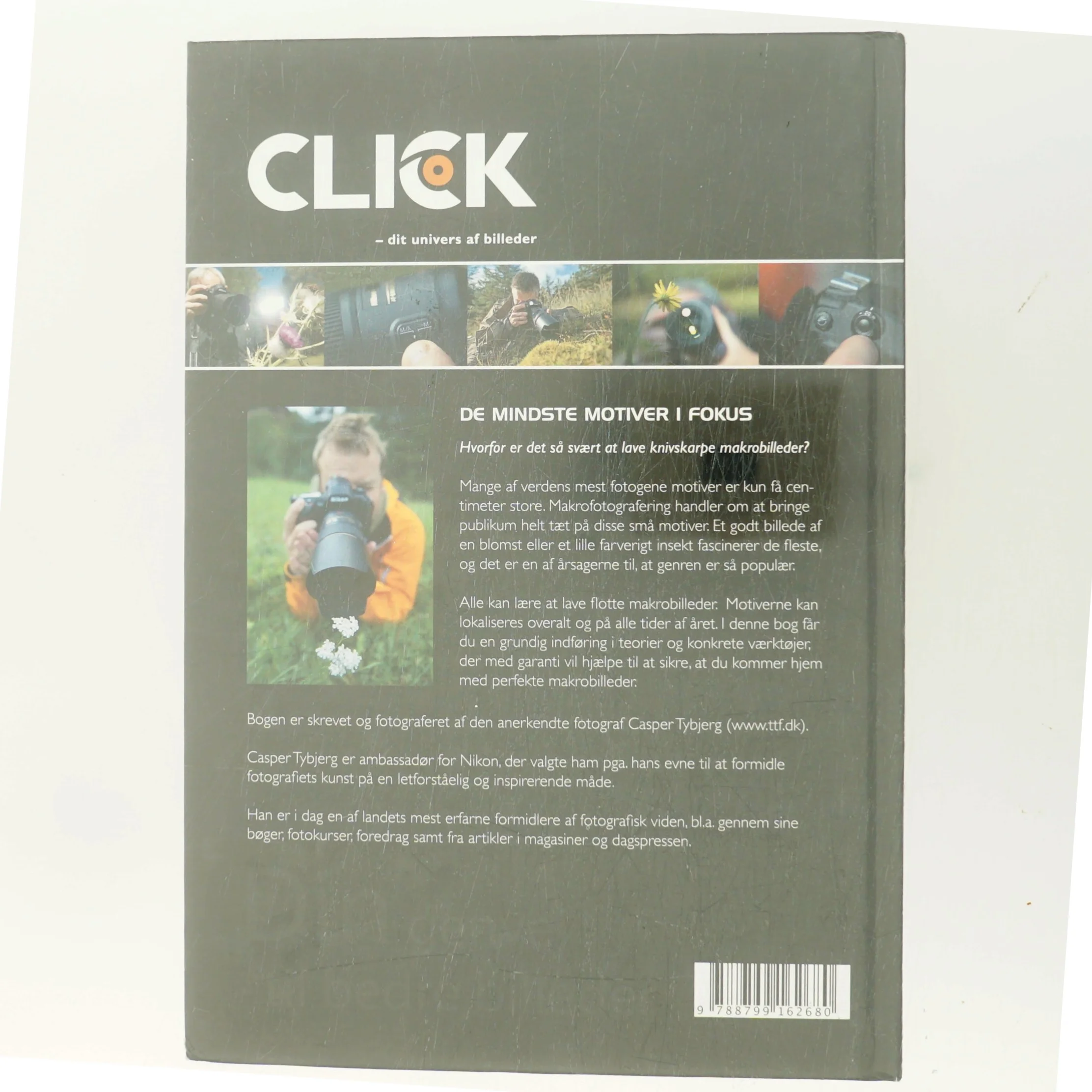 Makrofoto af Casper Tybjerg (Bog)