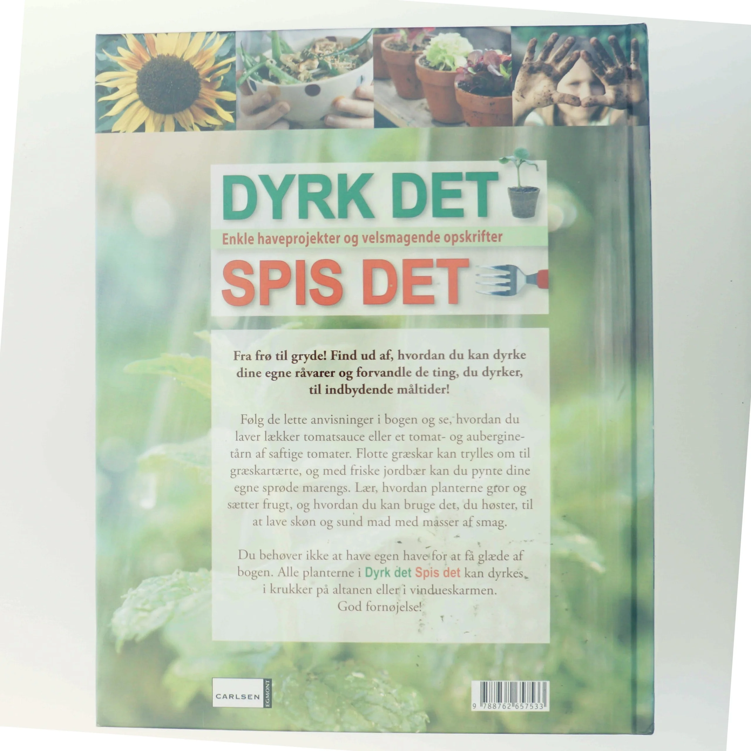 Dyrk det spis det (Bog) fra Carlsen