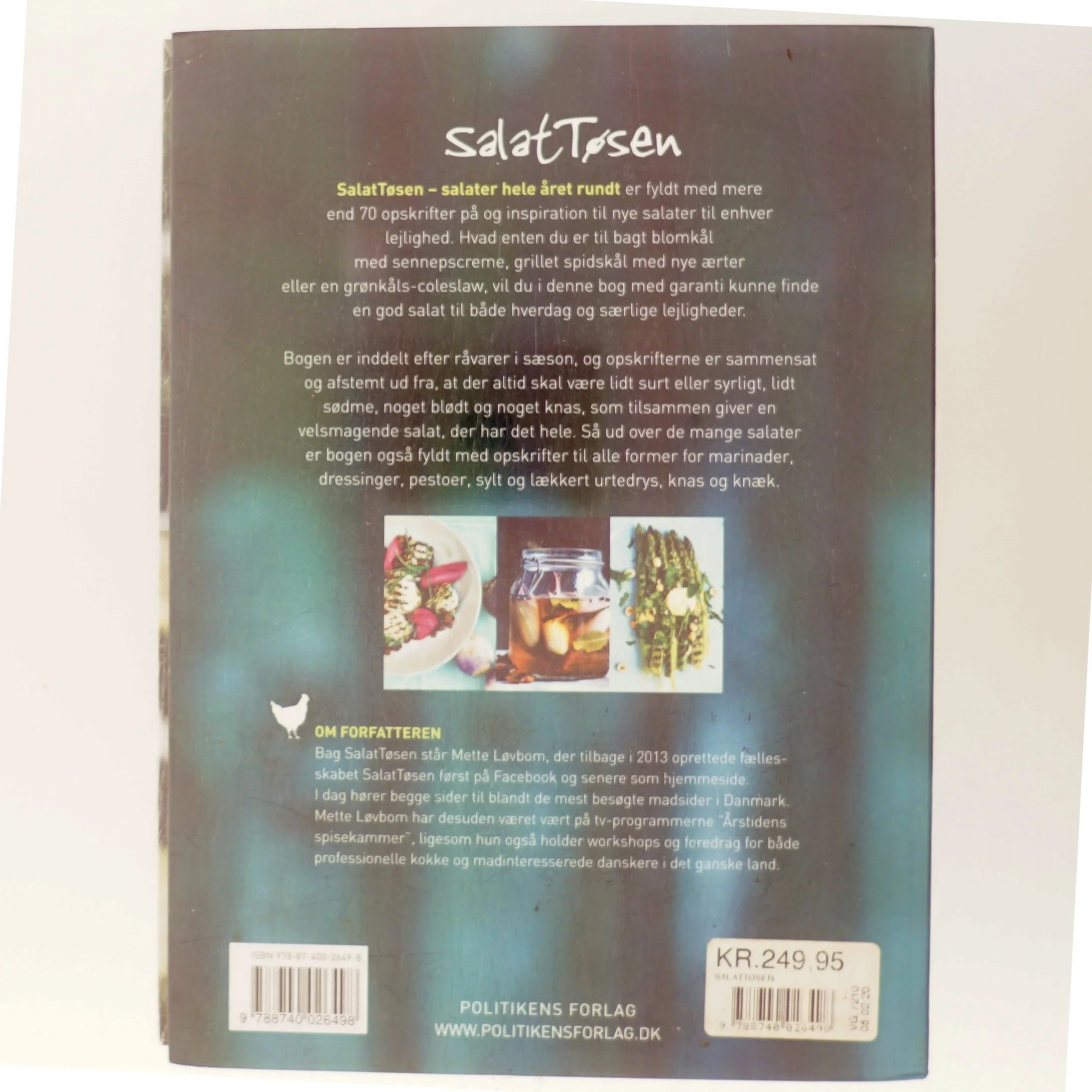 SalatTøsen : salater hele året rundt af Mette Løvbom (Bog)