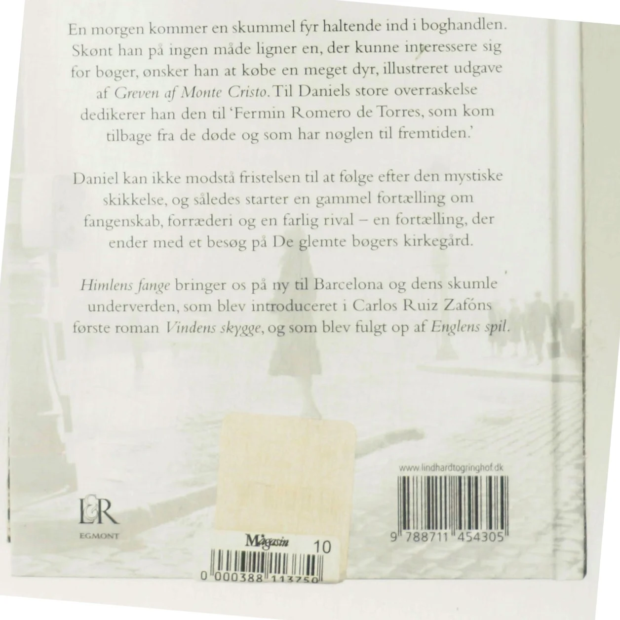 Himlens fange af Carlos Ruiz Zafón (Bog)