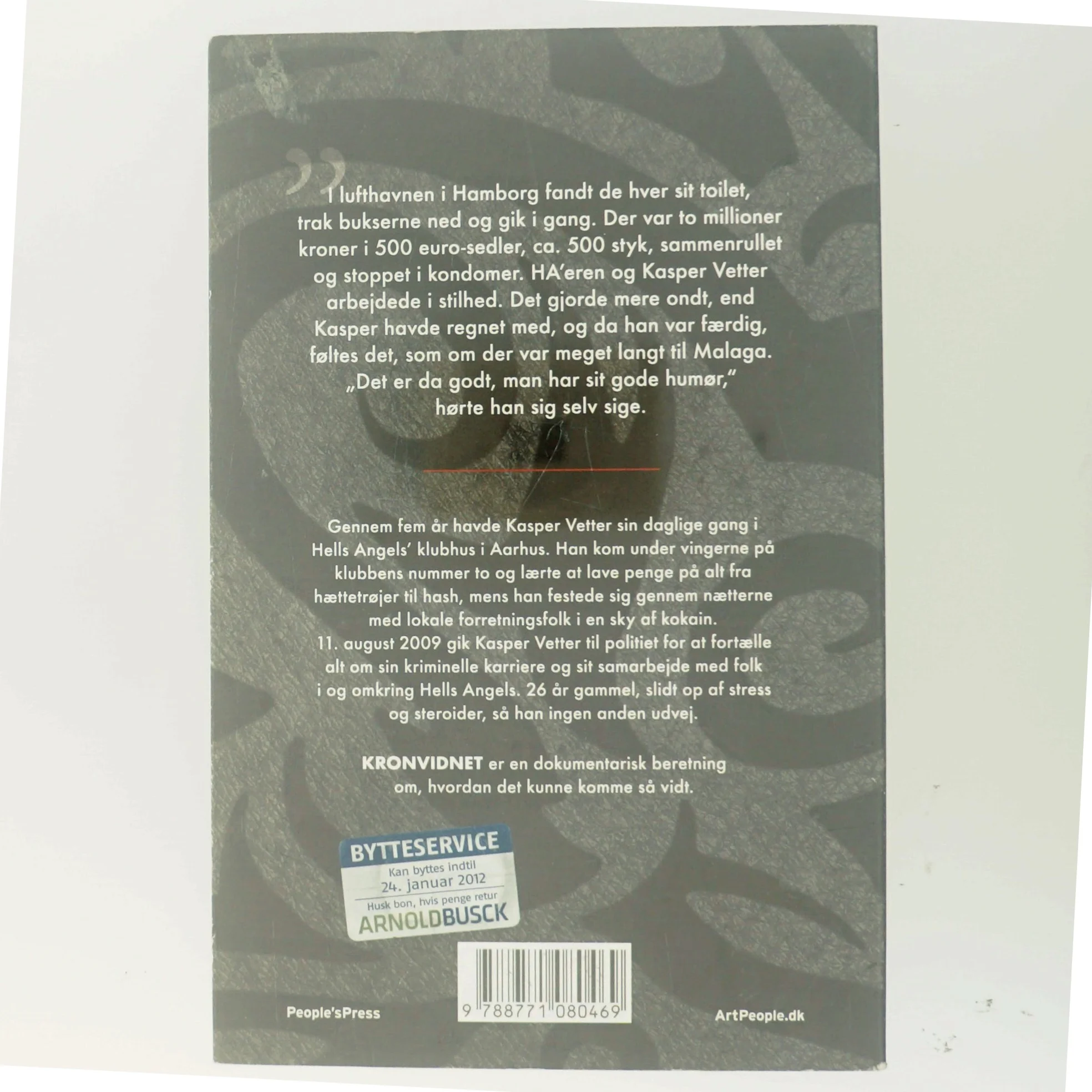 Kronvidnet : Hells Angels indefra af Morten Frich (Bog)