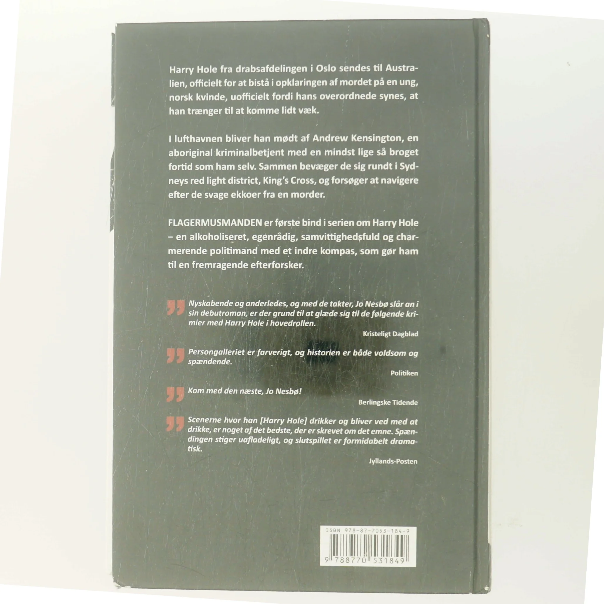 Flagermusmanden af Jo Nesbø (Bog)