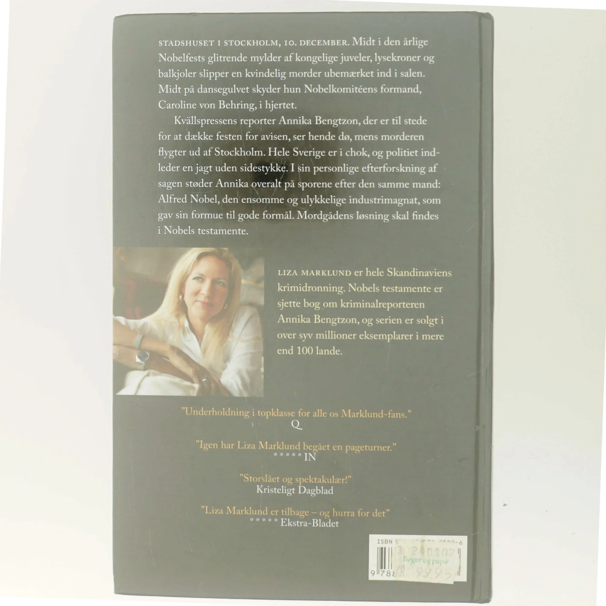 Nobels Testamente af Liza Marklund (Bog)