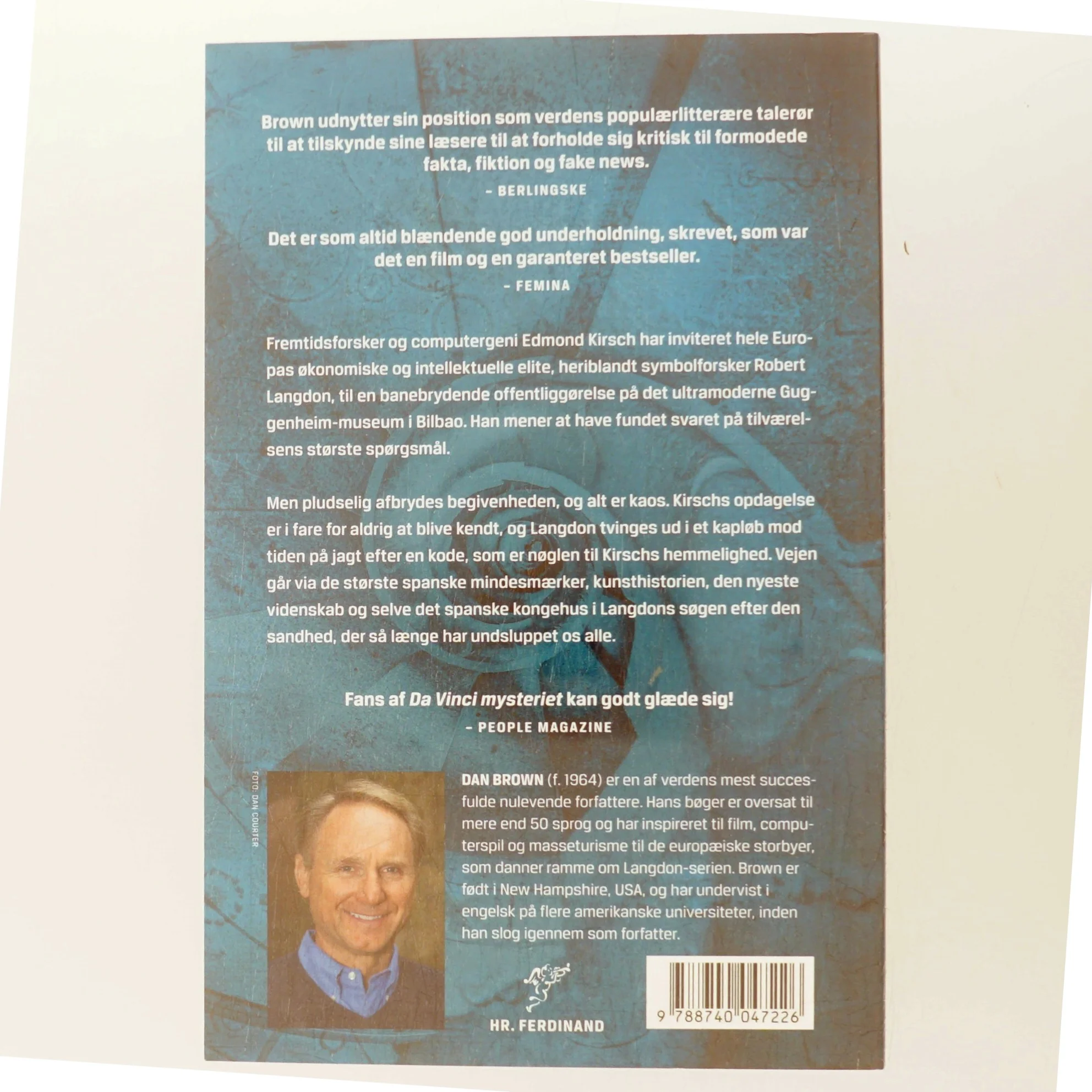 Oprindelse : roman af Dan Brown (Bog)