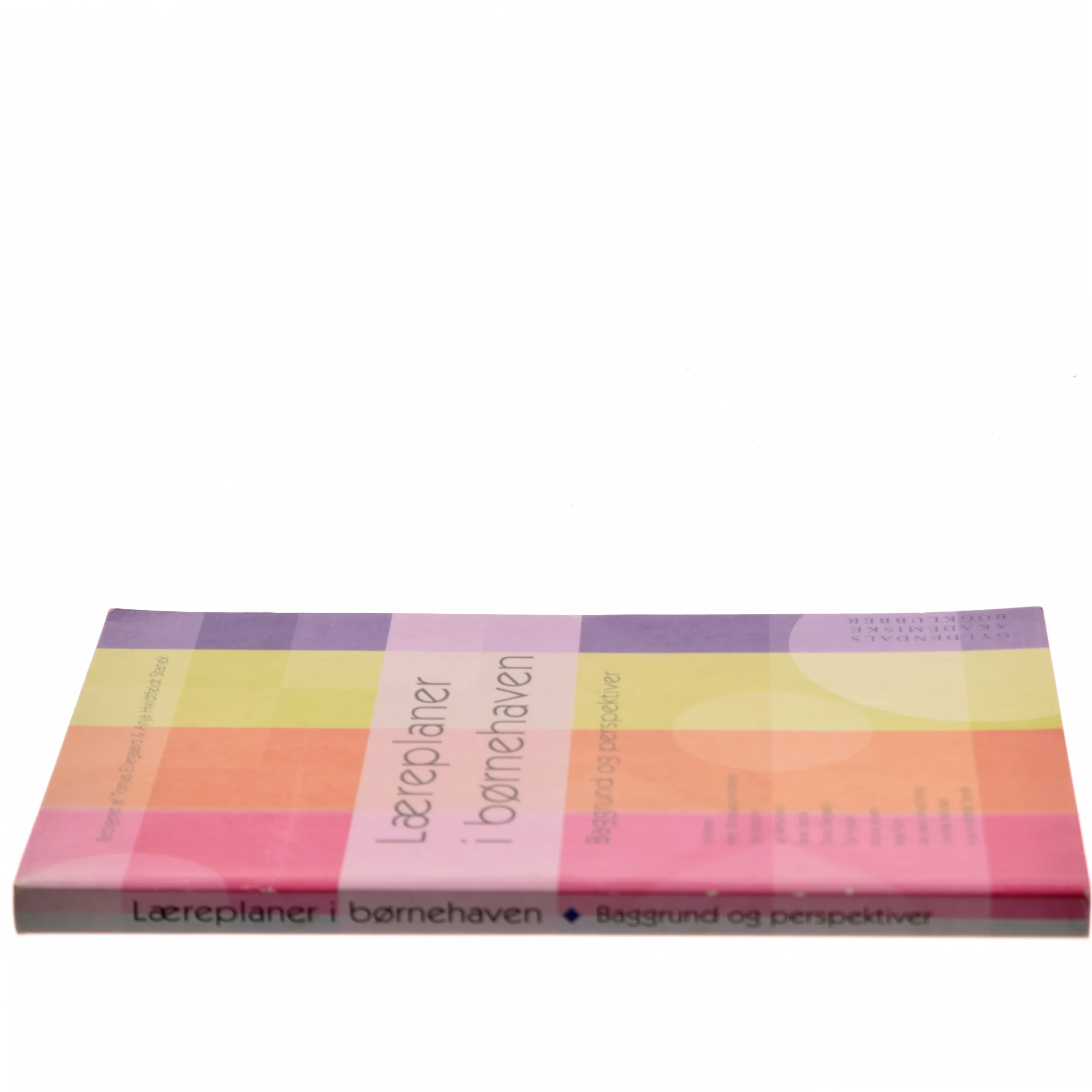 Læreplaner i børnehaven bog fra Gyldendal