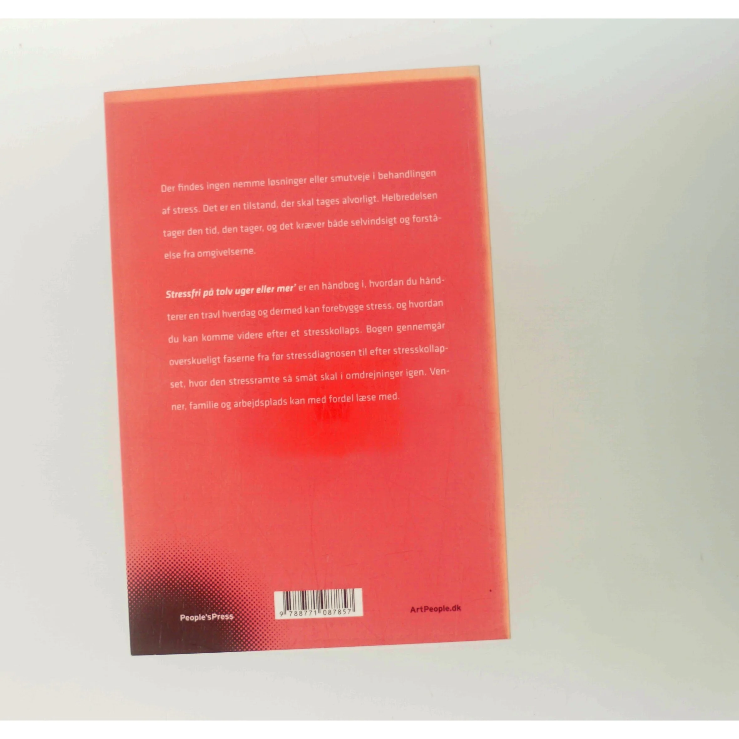 Stressfri på tolv uger eller mer' af Christina Bølling (Bog)