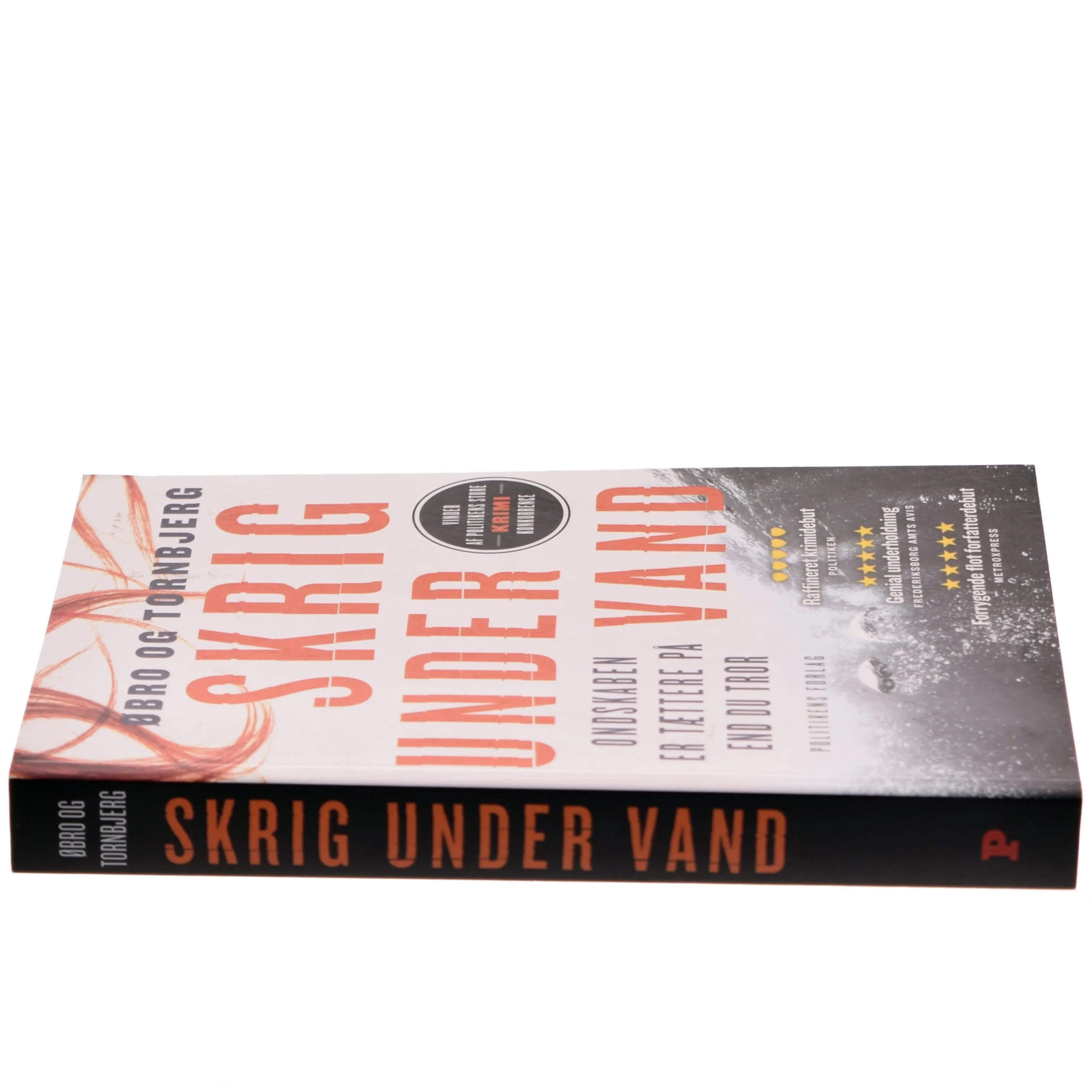 Skrig under vand af Jeanette Øbro Gerlow (Bog)