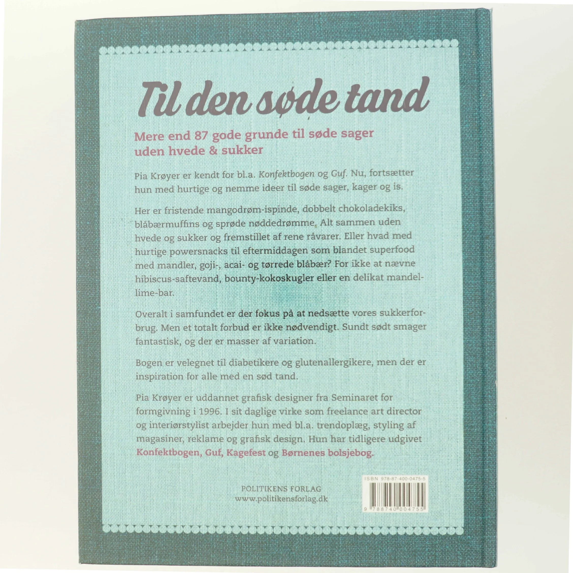 Sundt sødt af Pia Krøyer (Bog)