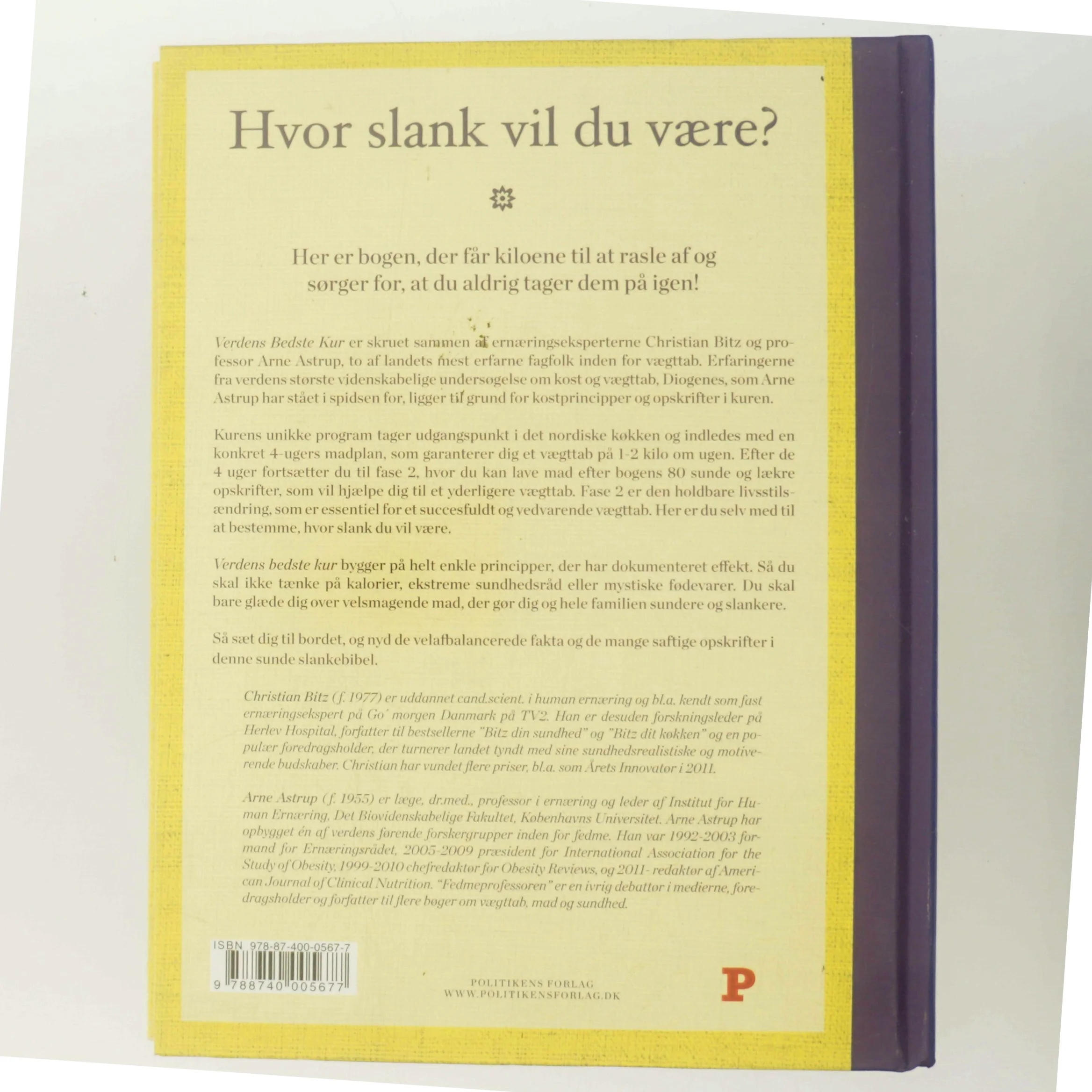 Verdens bedste kur : vægttab der holder af Christian Bitz (Bog)