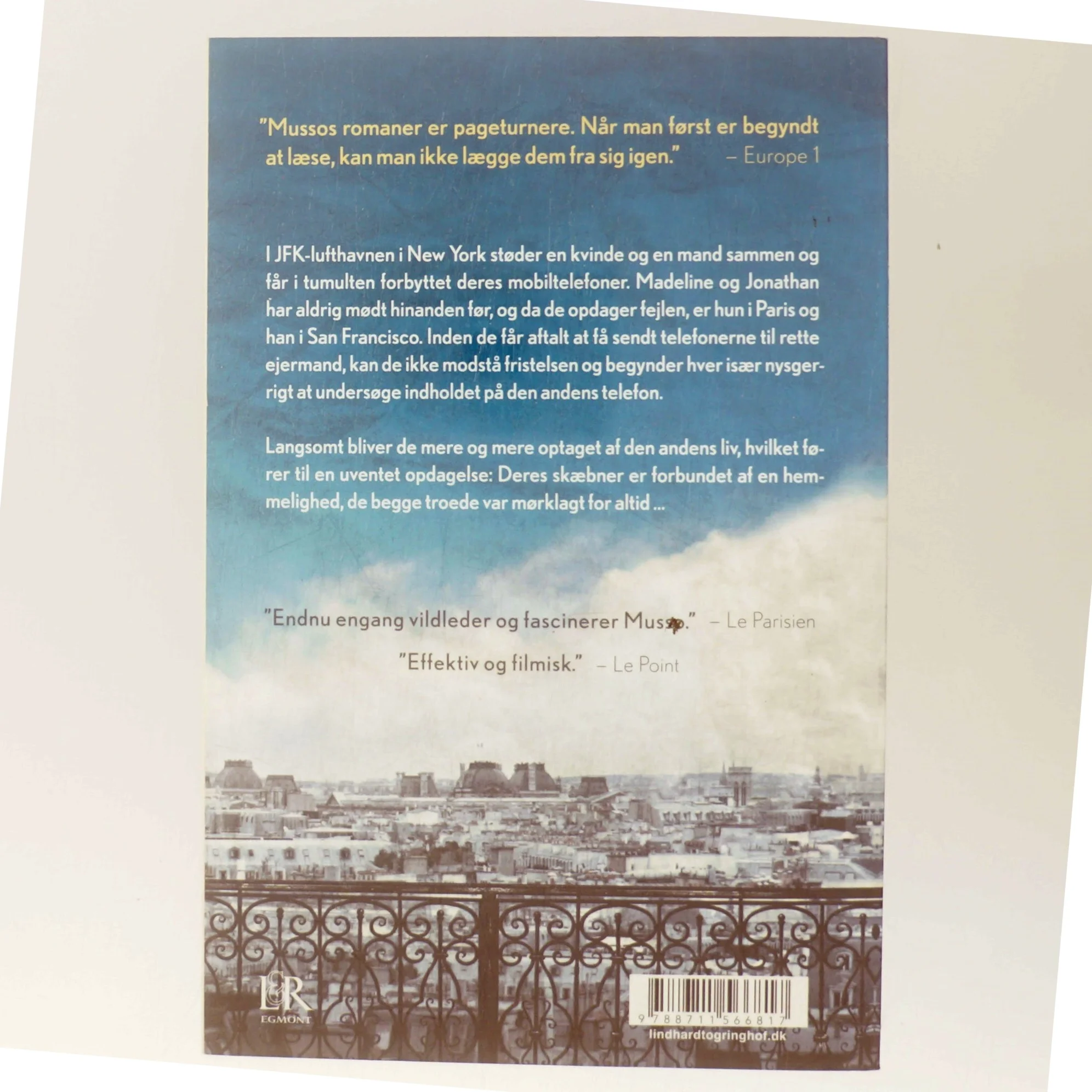 Opkald fra en engel af Guillaume Musso (Bog)