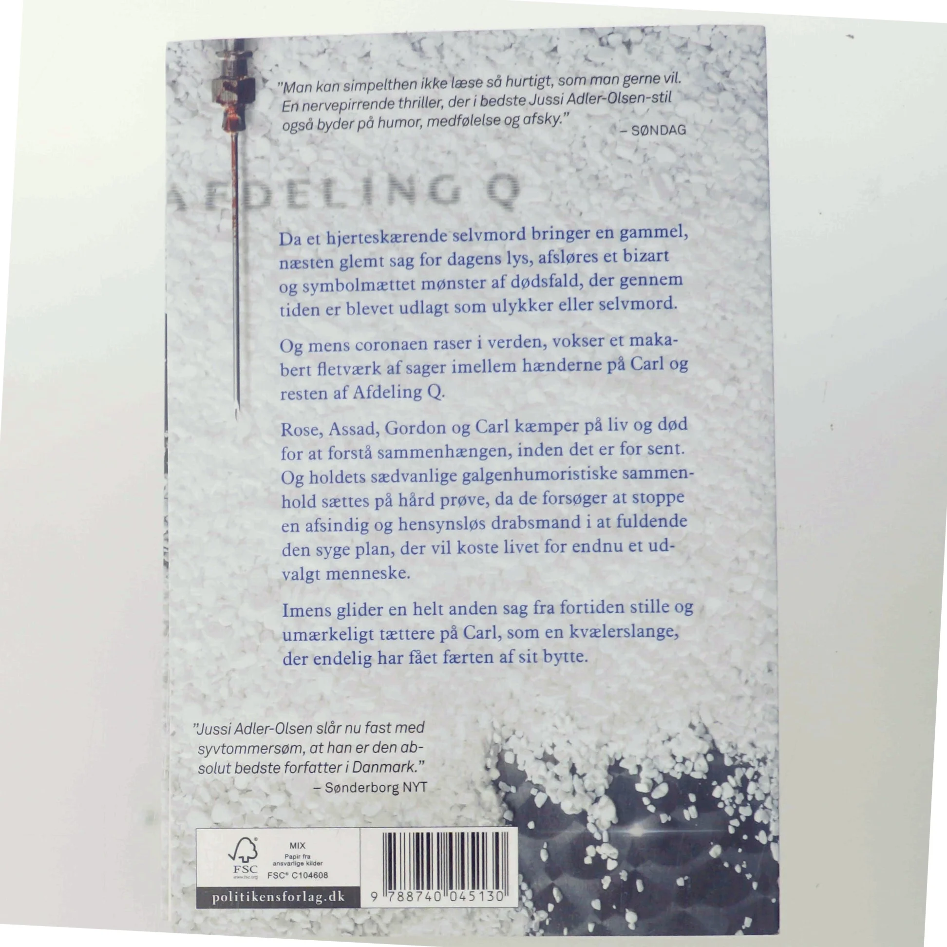 Natrium chlorid : krimithriller af Jussi Adler-Olsen (Bog)