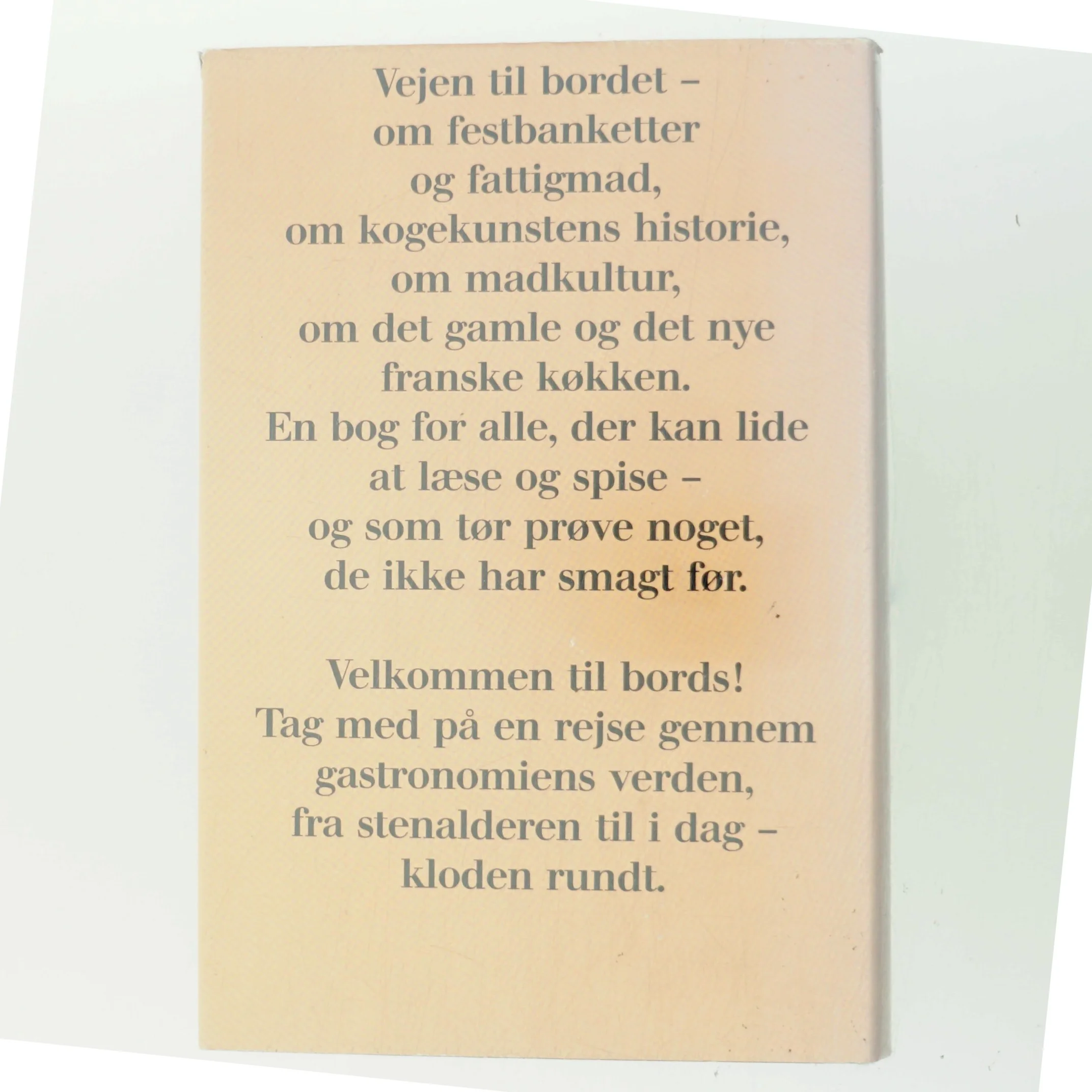 Gastronomi af Henry Notaker (Bog)