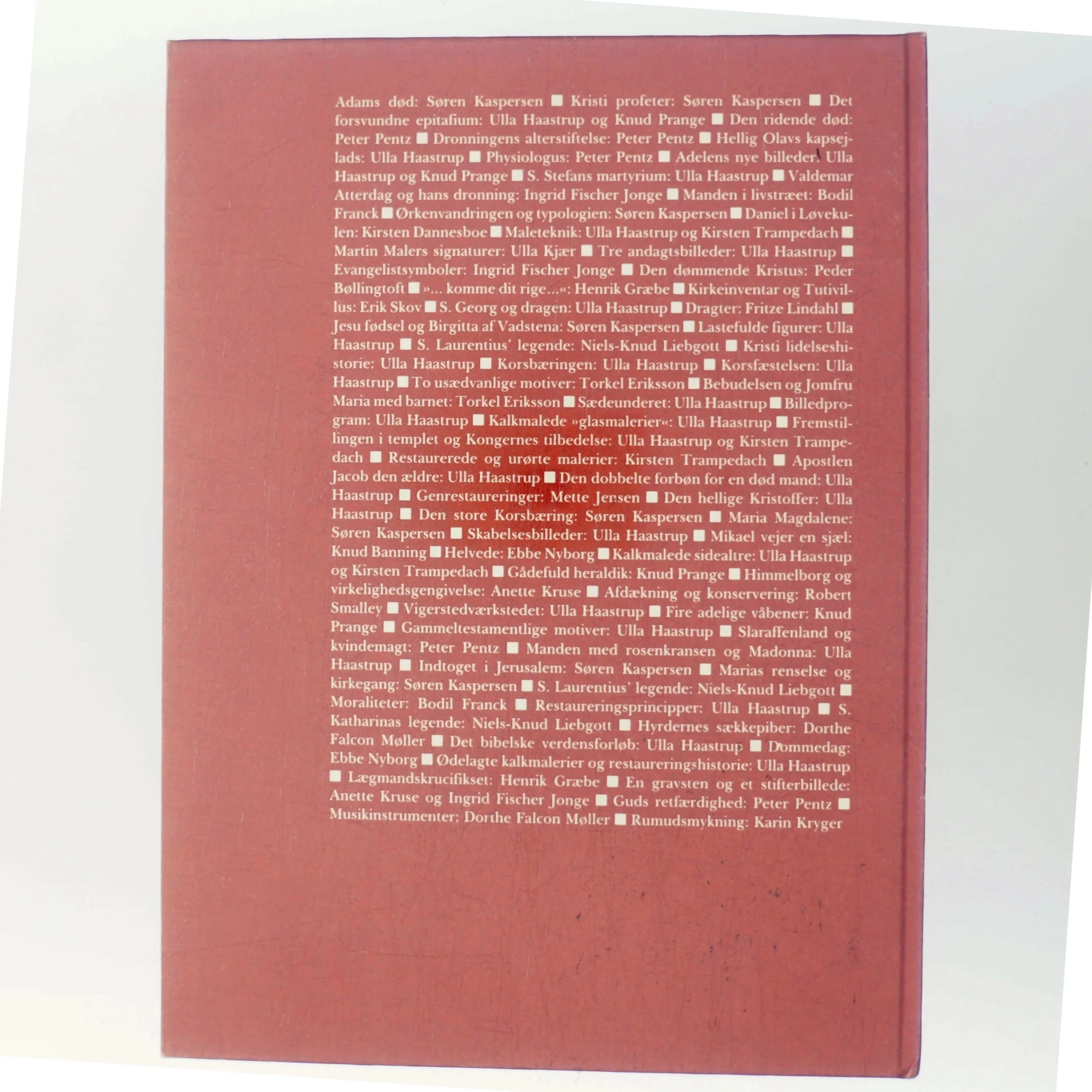 Danske Kalkmalerier af Ulla Haastrup (Bog)