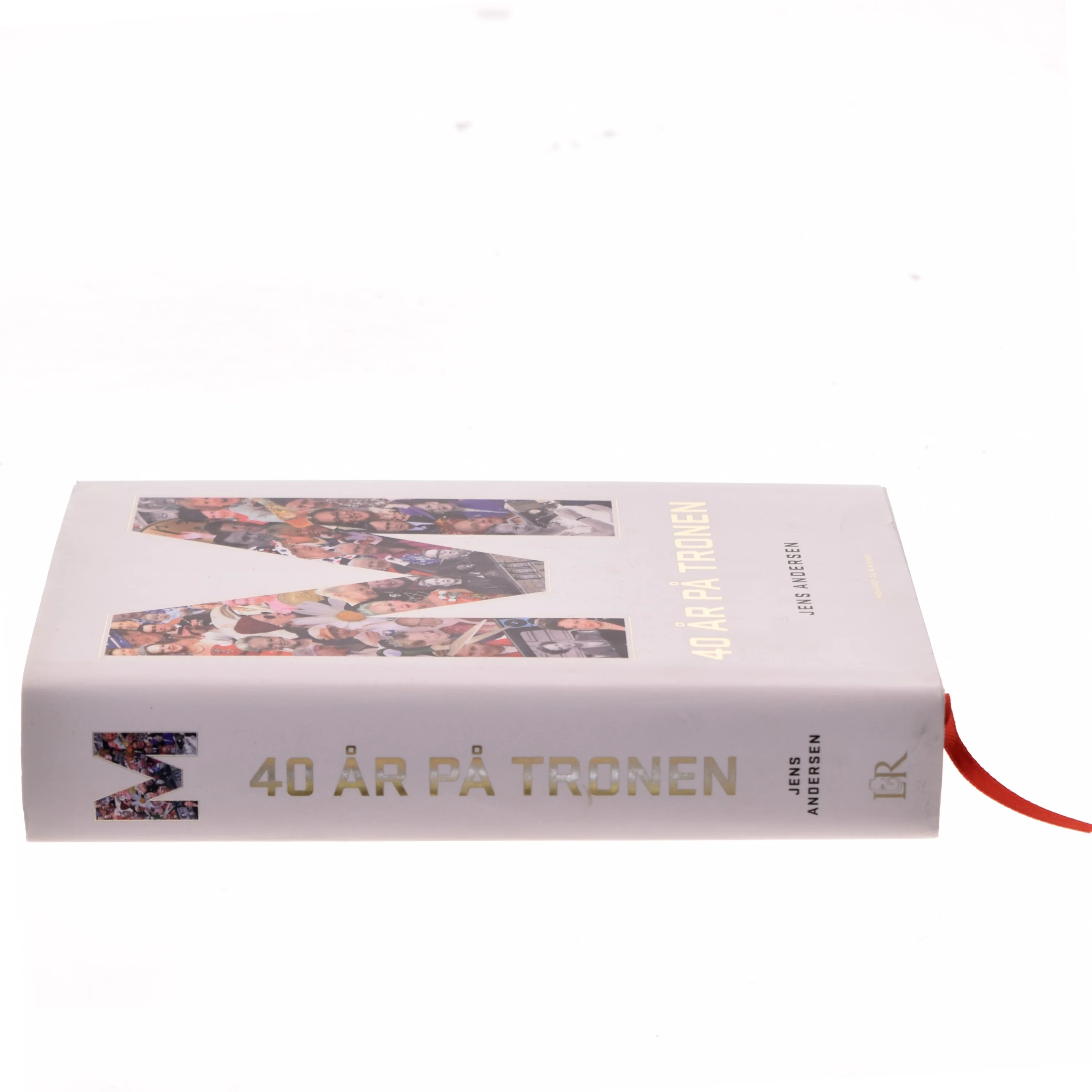 M - 40 år på tronen af Jens Andersen (f. 1955) (Bog)