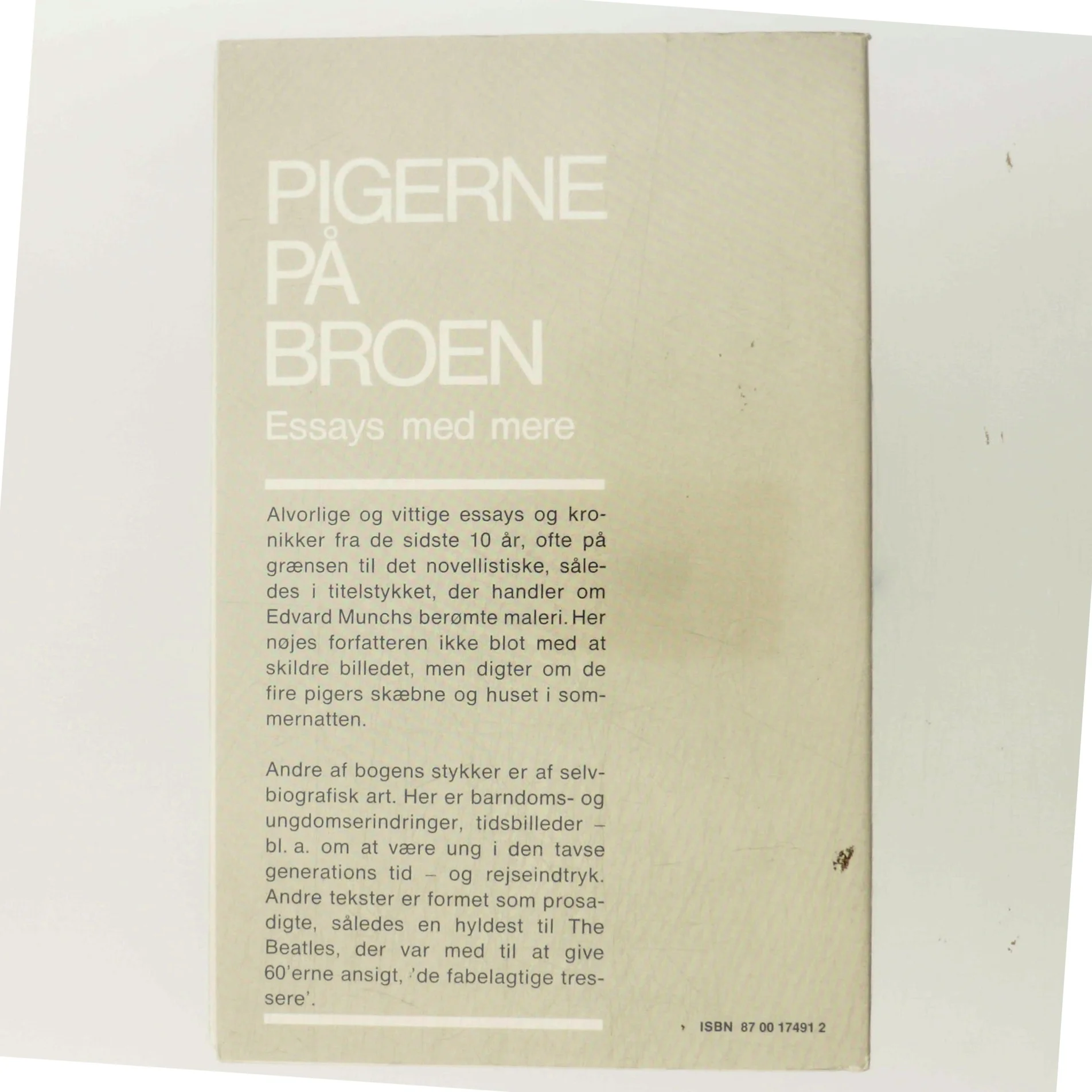 Pigerne på Broen af Anders Bodelsen (Bog)