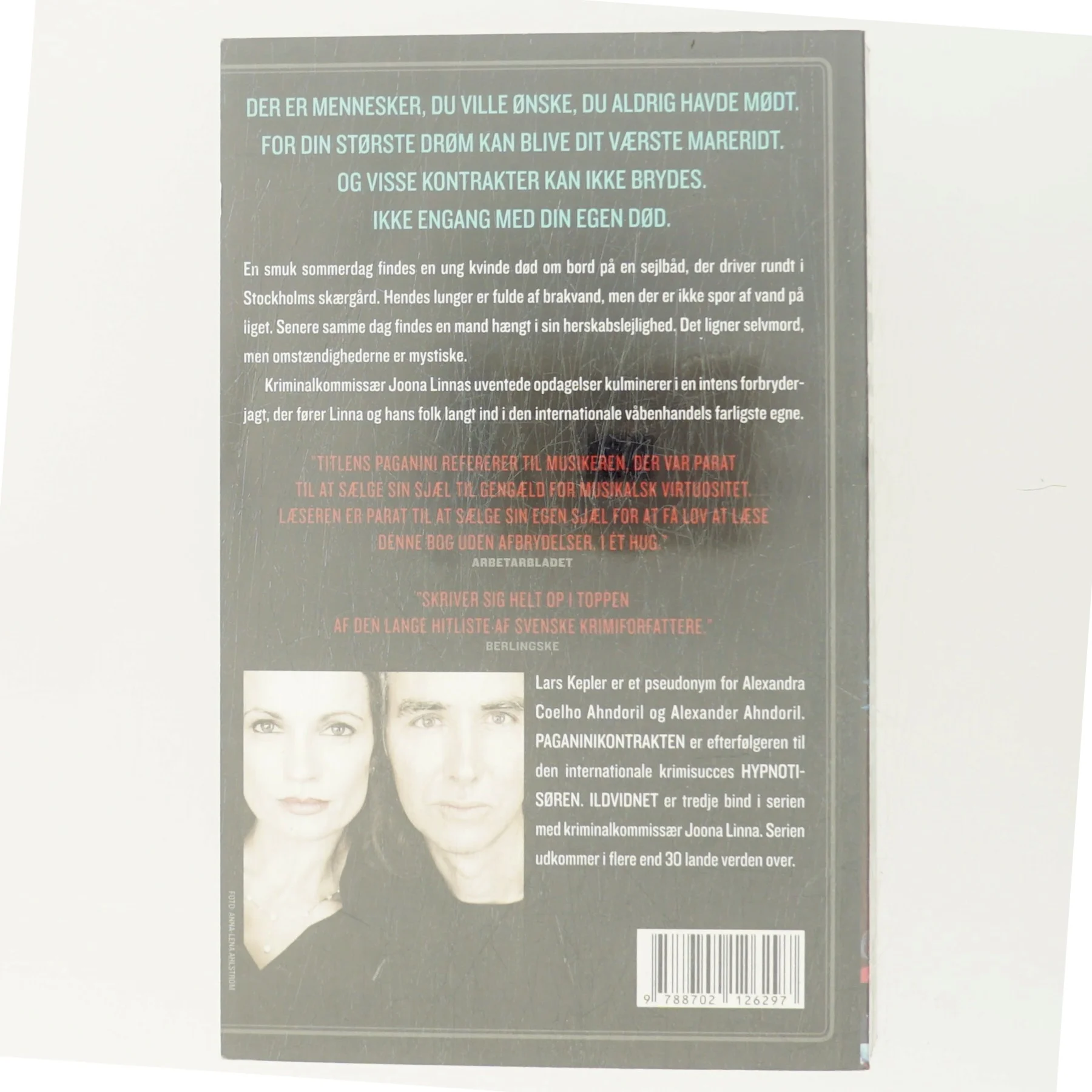 Paganinikontrakten : kriminalroman af Lars Kepler (Bog)