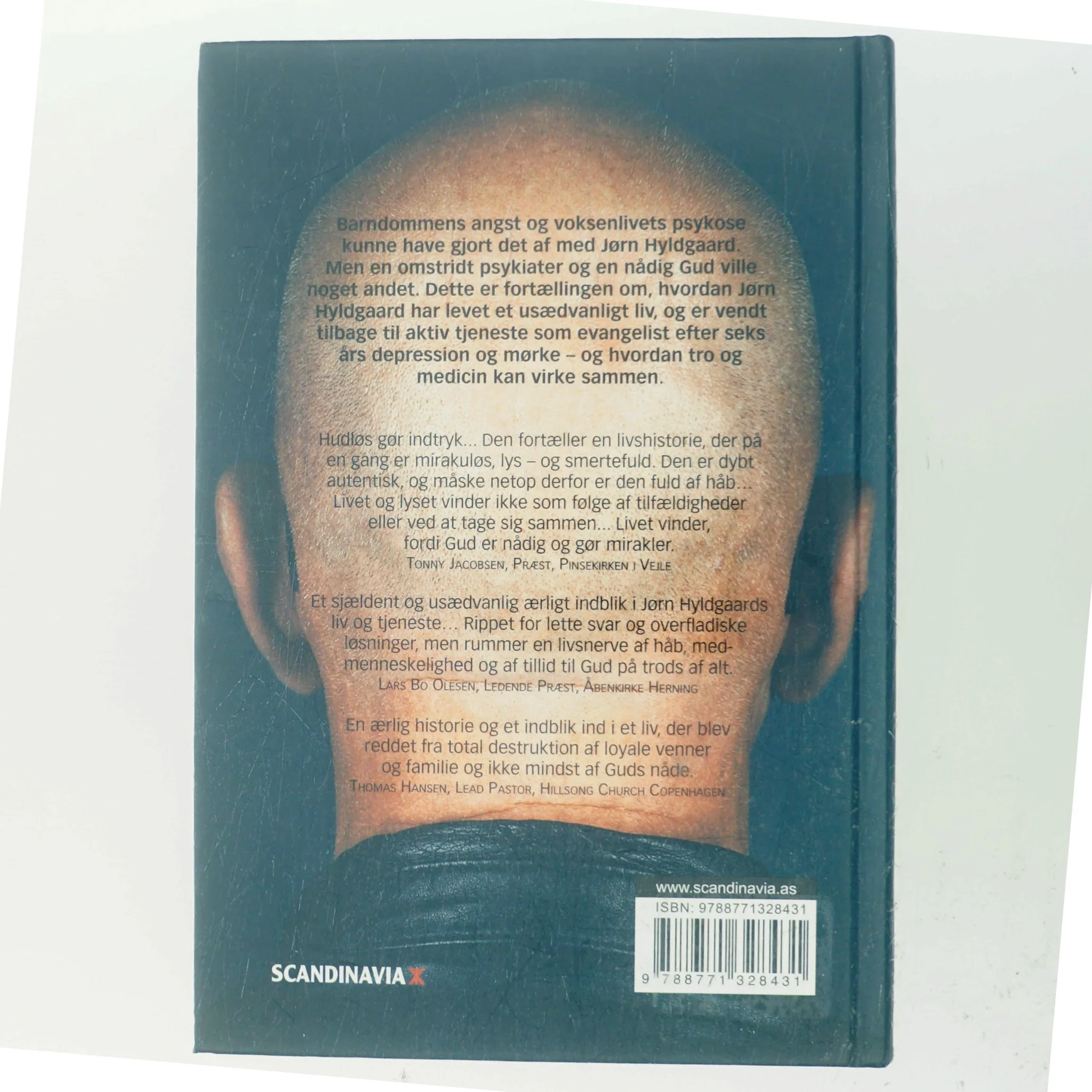 Hudløs : Jørn Hyldgaard - om Gud, depression og diagnose af Allan Høyer (f. 1965-01-11) (Bog)