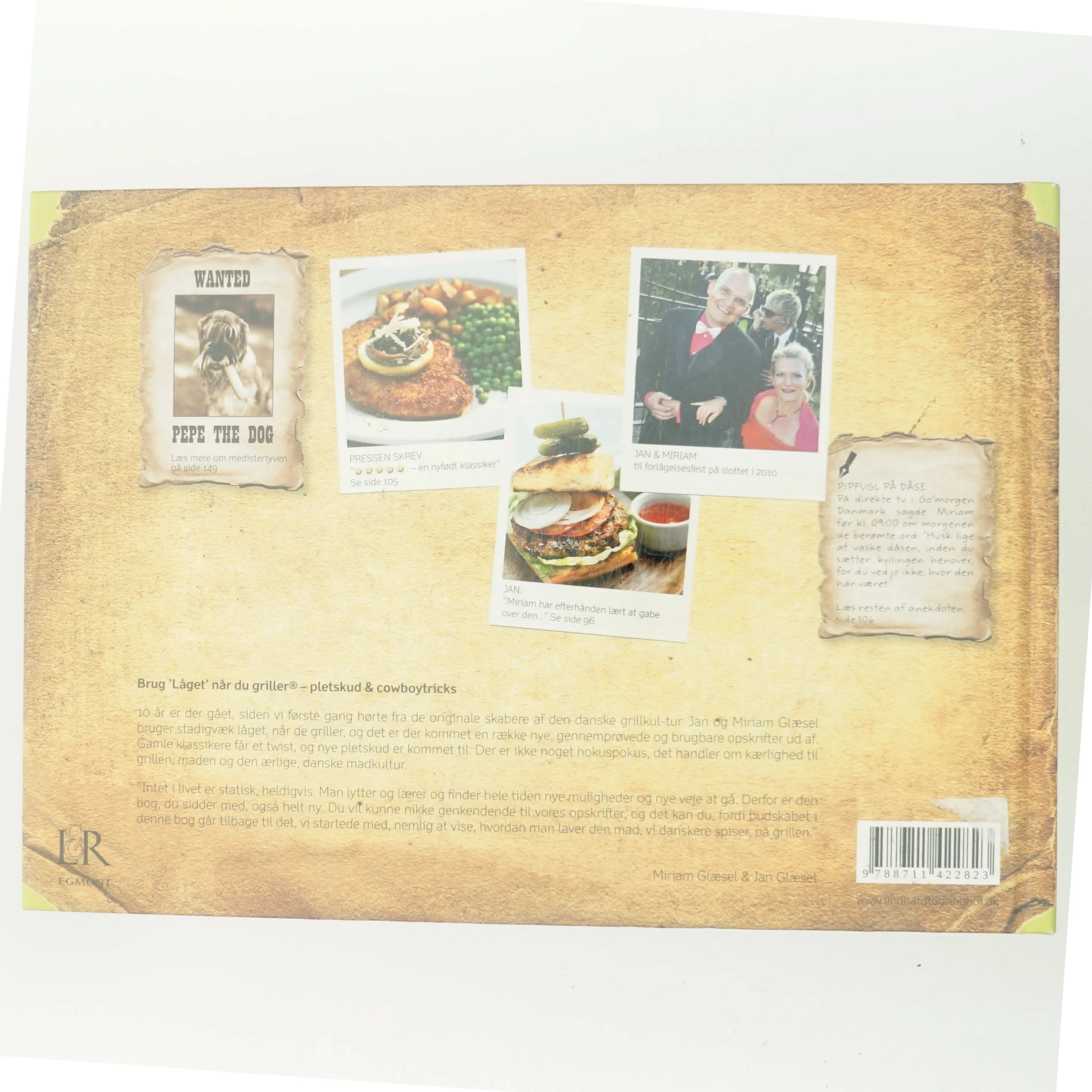 Brug "låget" når du griller - pletskud & cowboytricks af Miriam Glæsel (Bog)