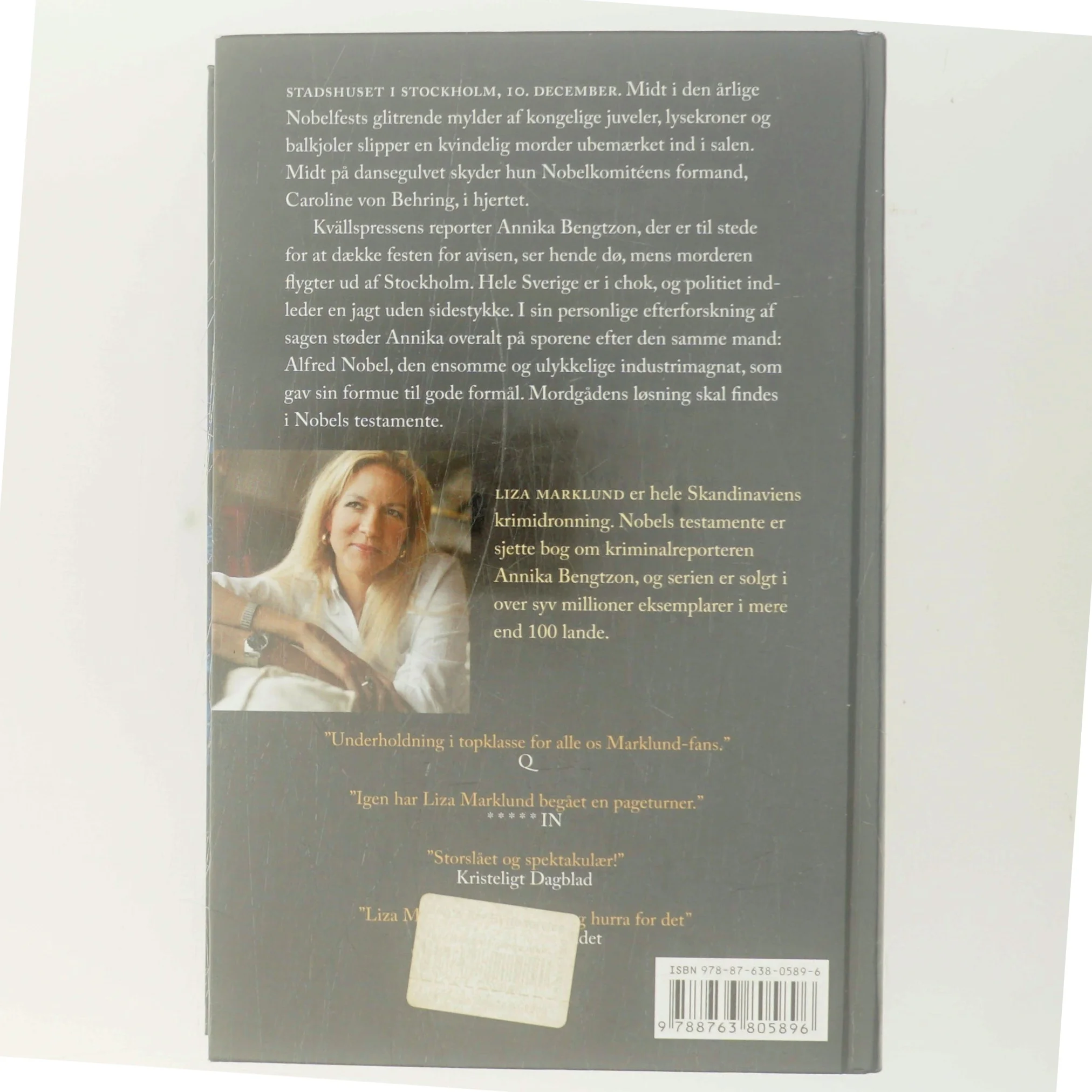 Nobels testamente af Liza Marklund (Bog)