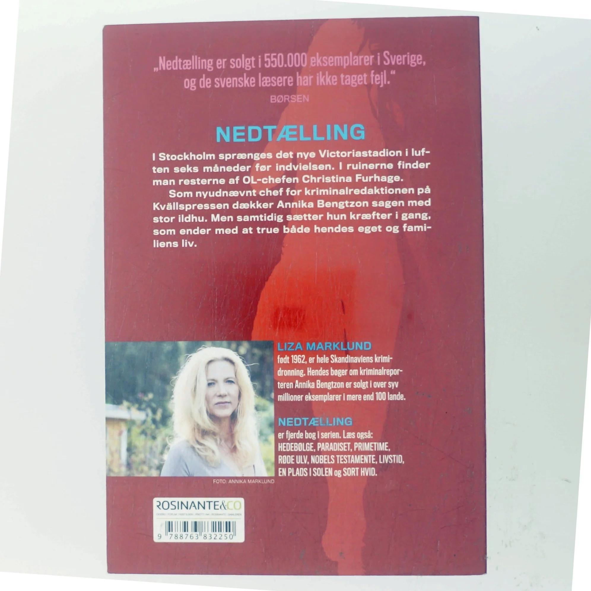 Nedtælling af Liza Marklund (Bog)