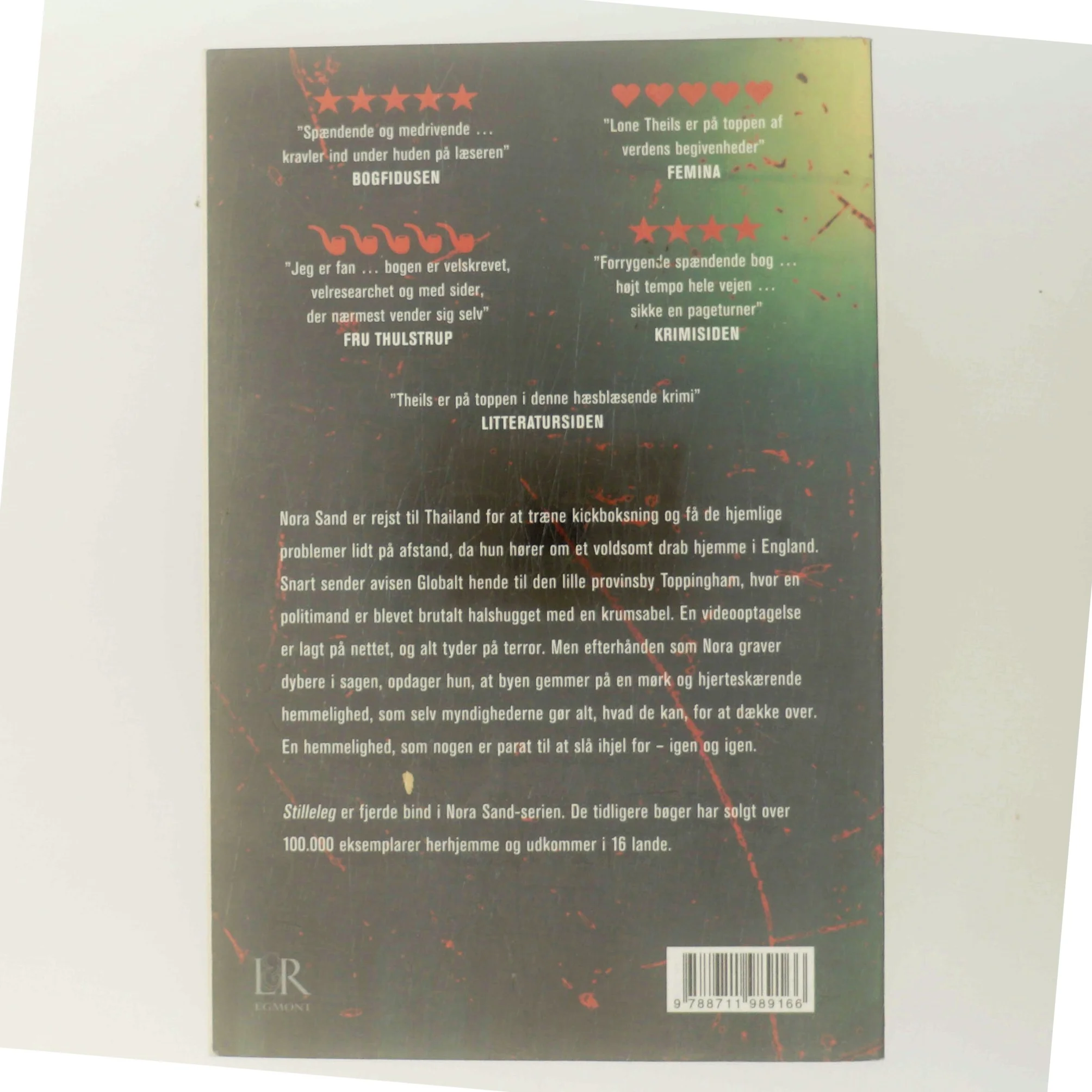 Stilleleg af Lone Theils (Bog)