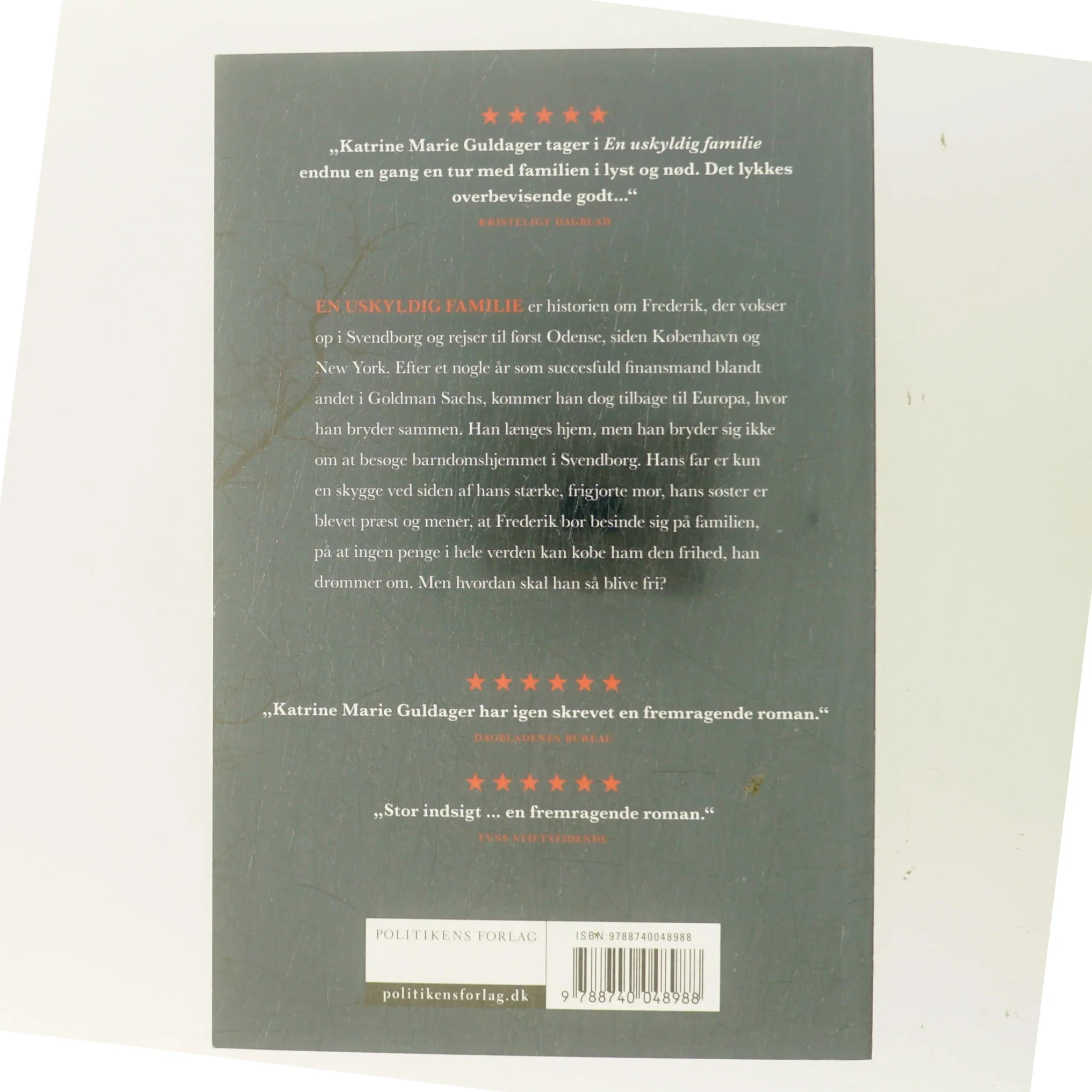 En uskyldig familie af Katrine Marie Guldager (Bog)