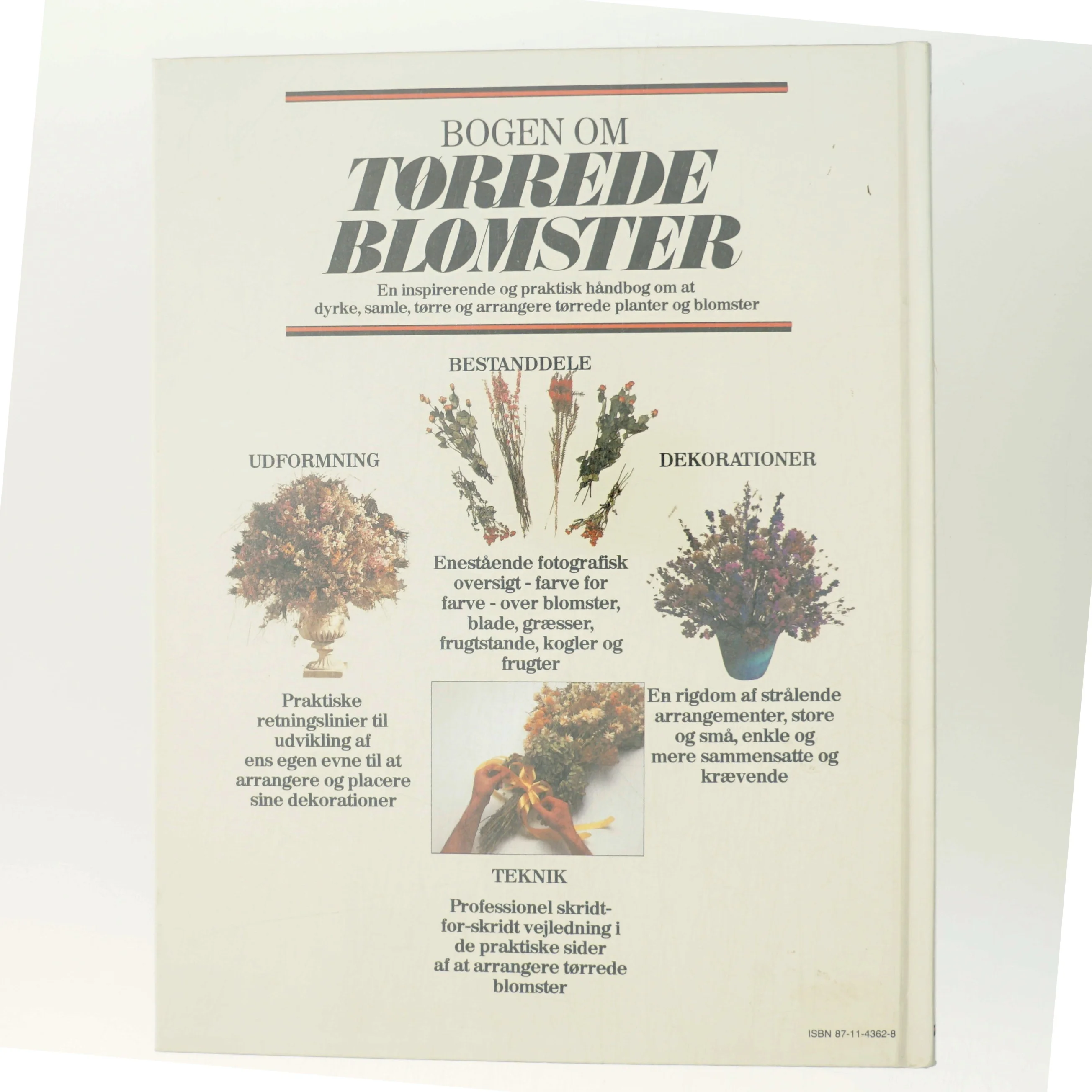 Bogen om Tørrede Blomster af Malcolm Hillier (Bog)