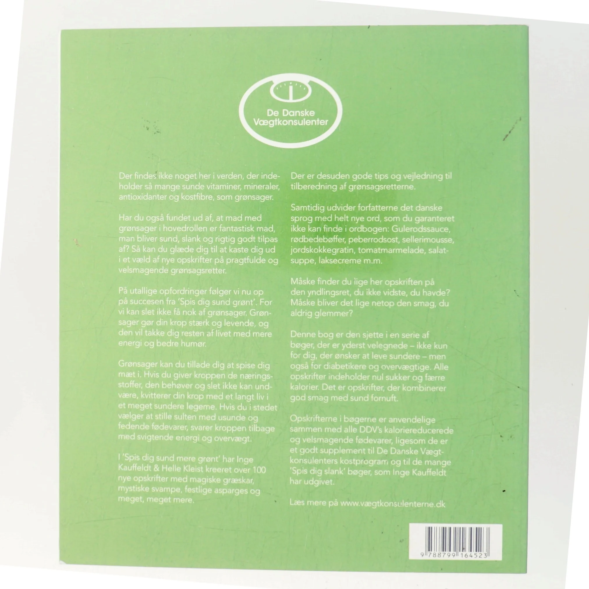 Spis dig sund - mere grønt (Bog)