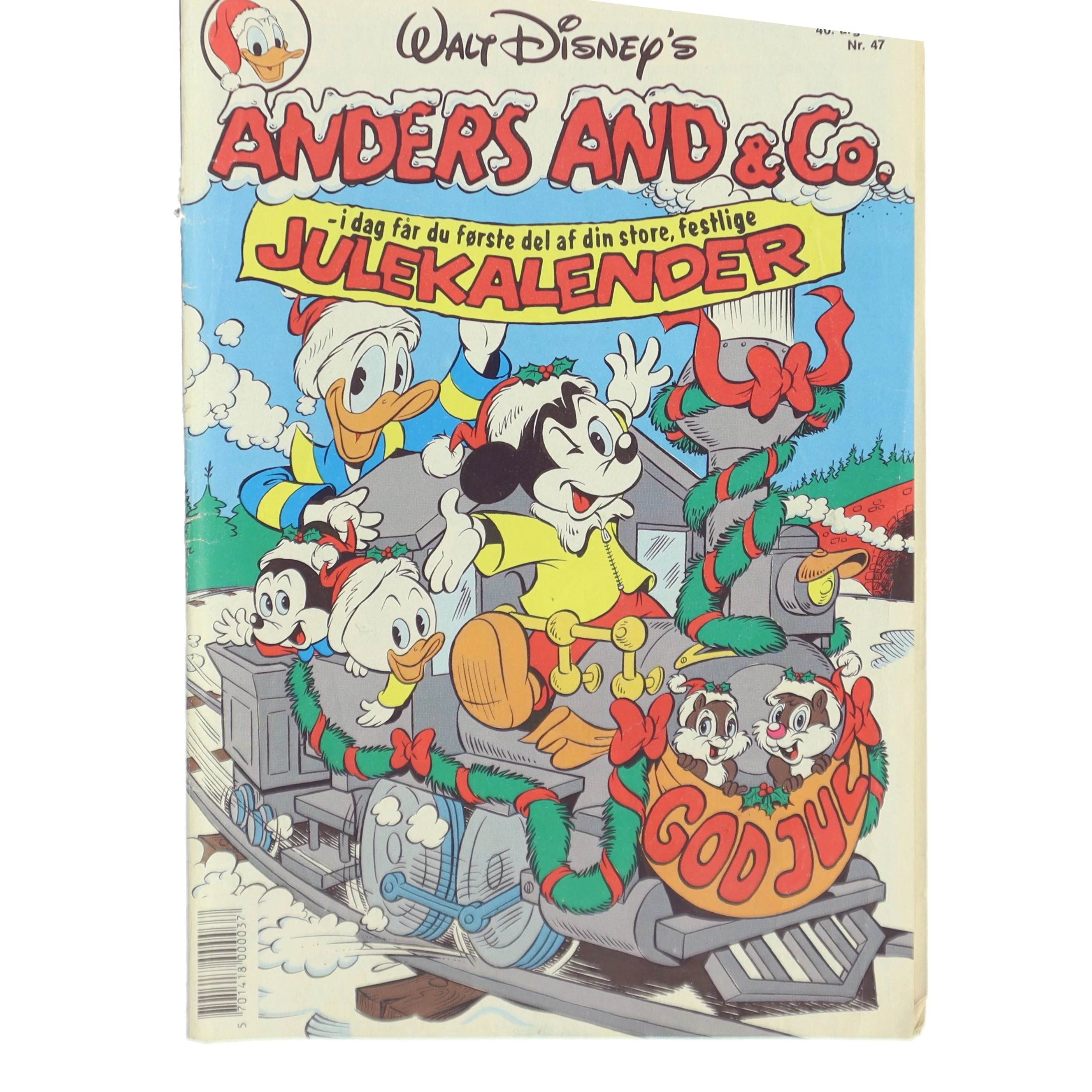 Anders And & Co. Julekalender (Bog)