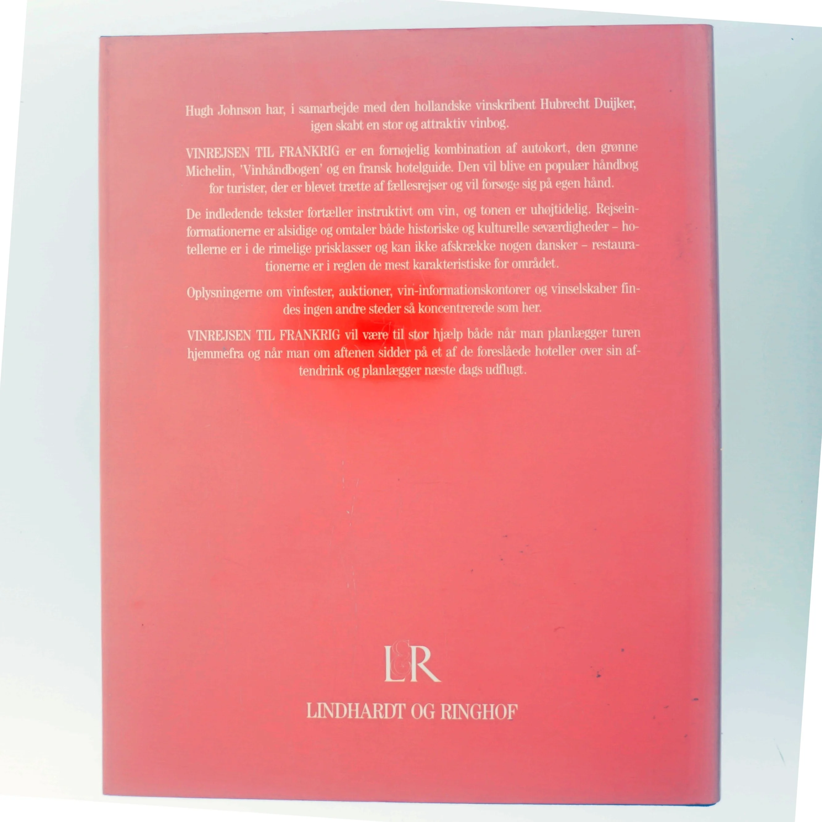 Vinrejsen til Frankrig af Hugh Johnson (Bog)