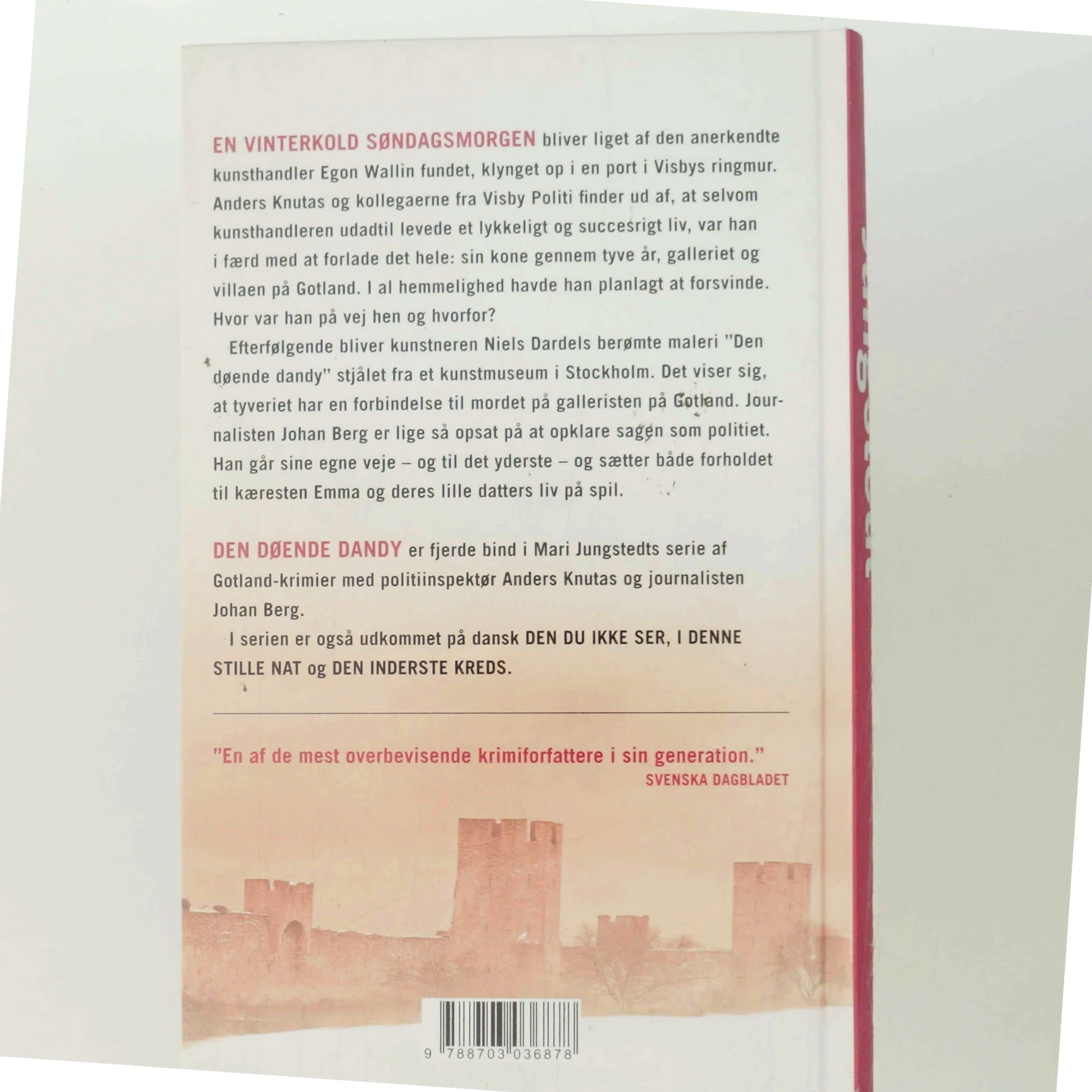 Den døende dandy : kriminalroman af Mari Jungstedt (Bog)