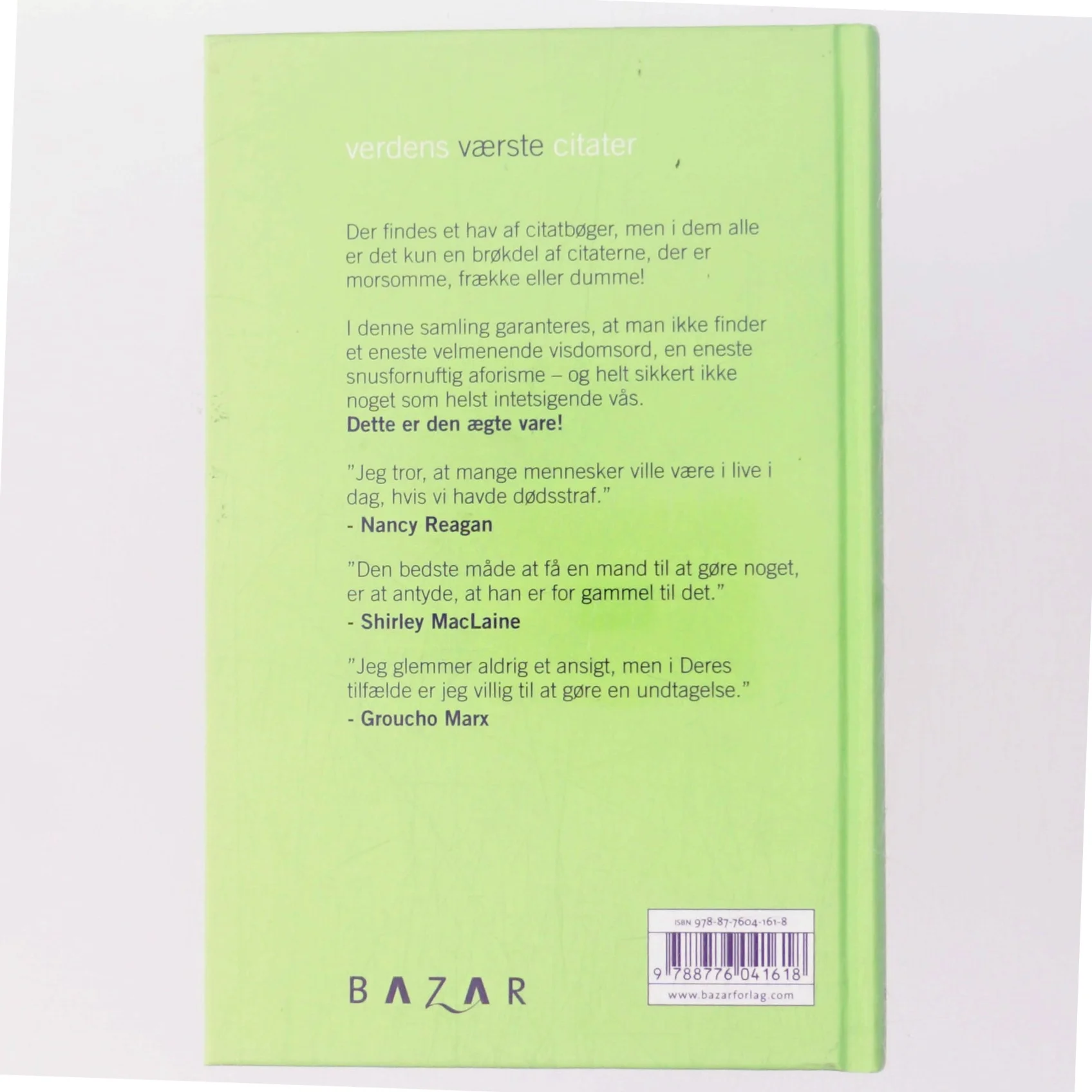 Verdens værste citater (Bog)