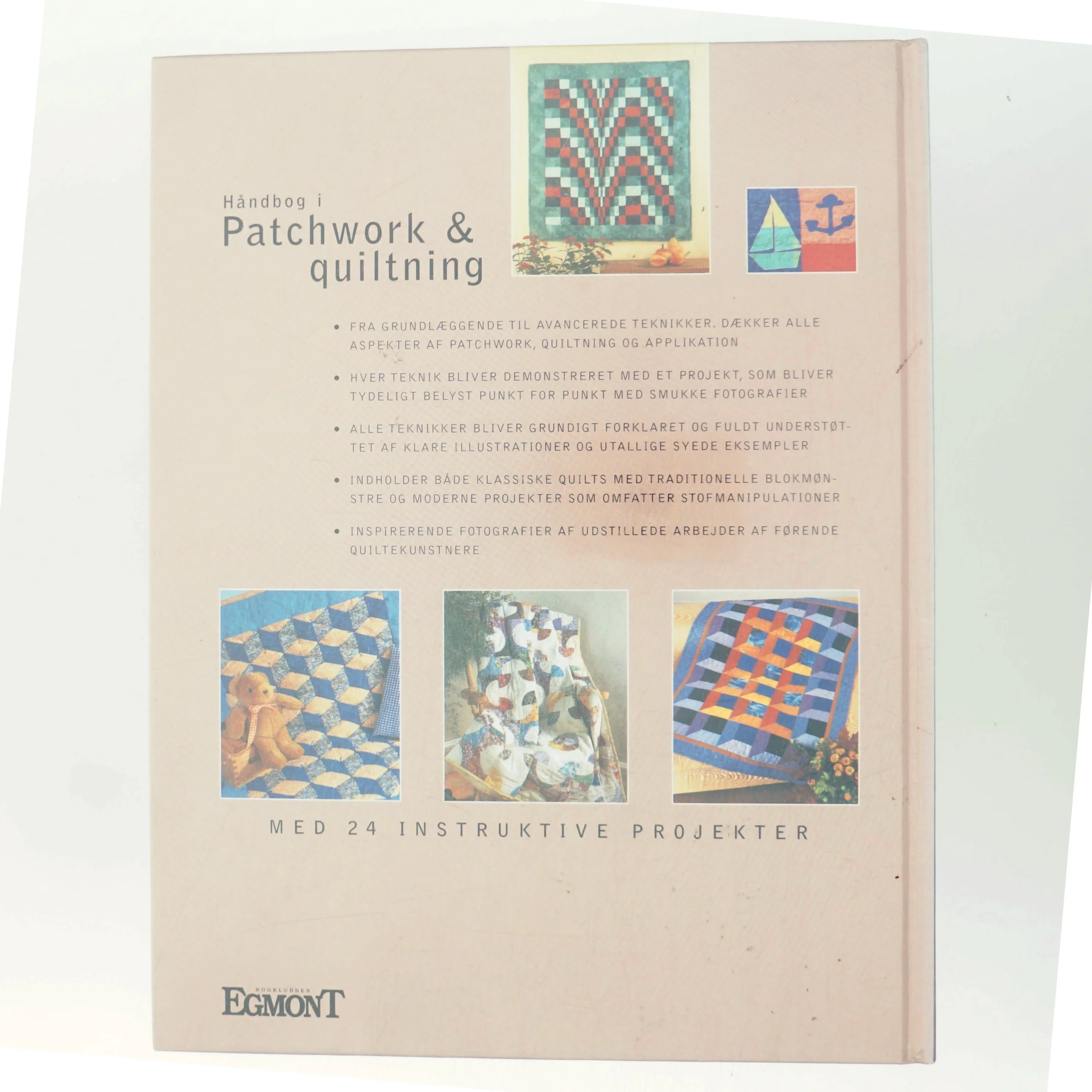 Håndbog i Patchwork & Quiltning af Rosemary Wilkinson (Bog)
